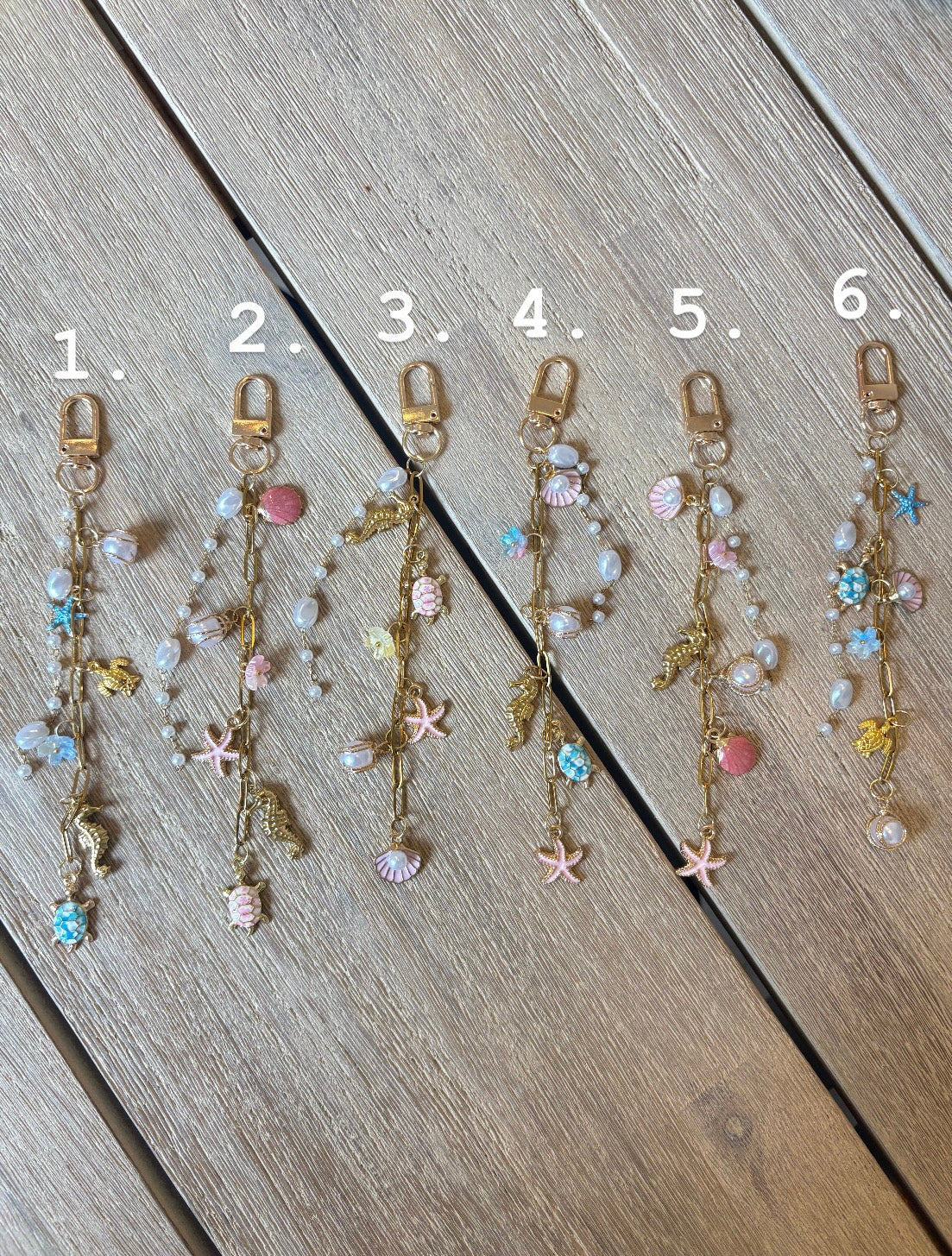 Coastal Summer Kindle Charms