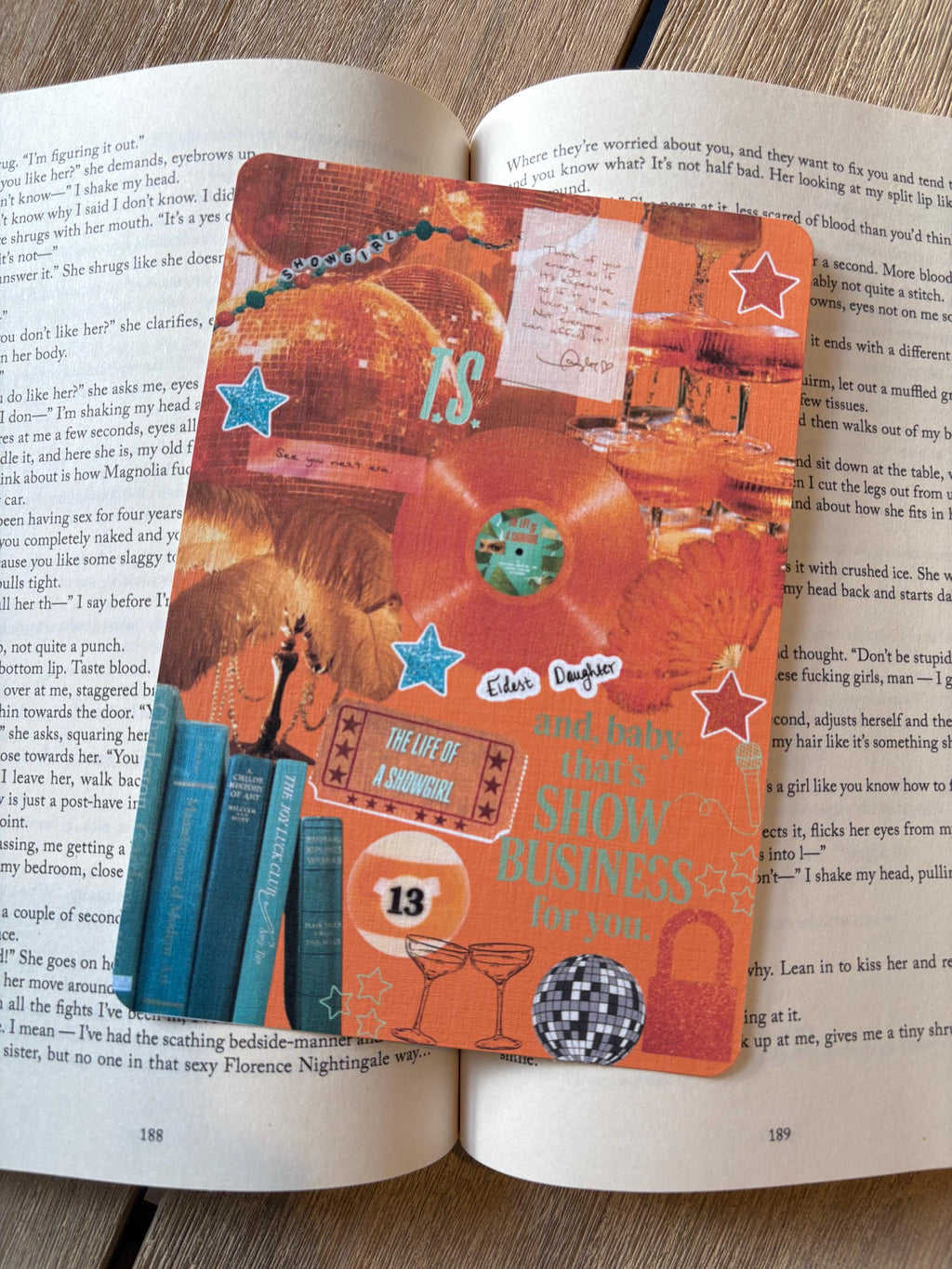 The Life Of a Showgirl Kindle Insert