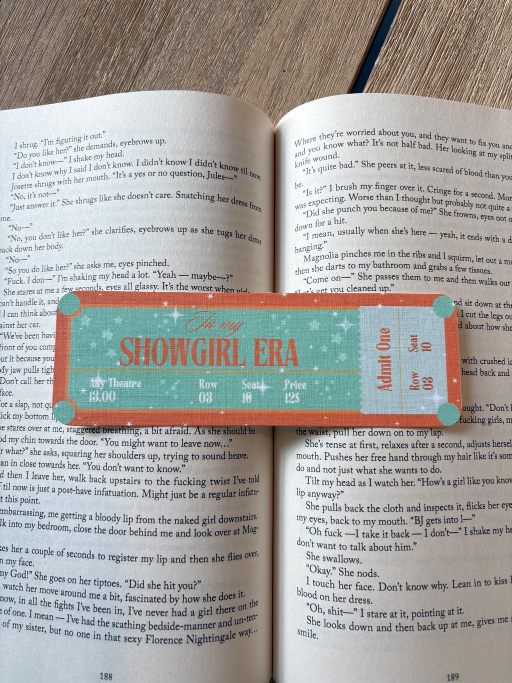 The Life Of a Showgirl Bookmarks