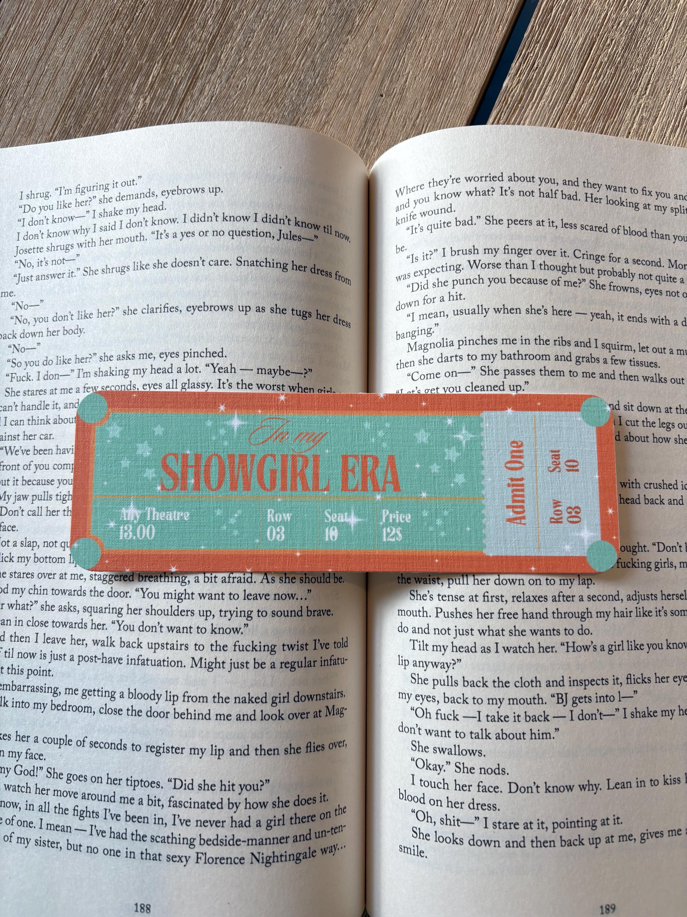 The Life Of a Showgirl Bookmarks