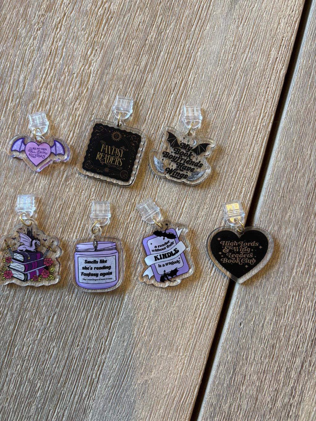 Fantasy Acylic Dust plug charms
