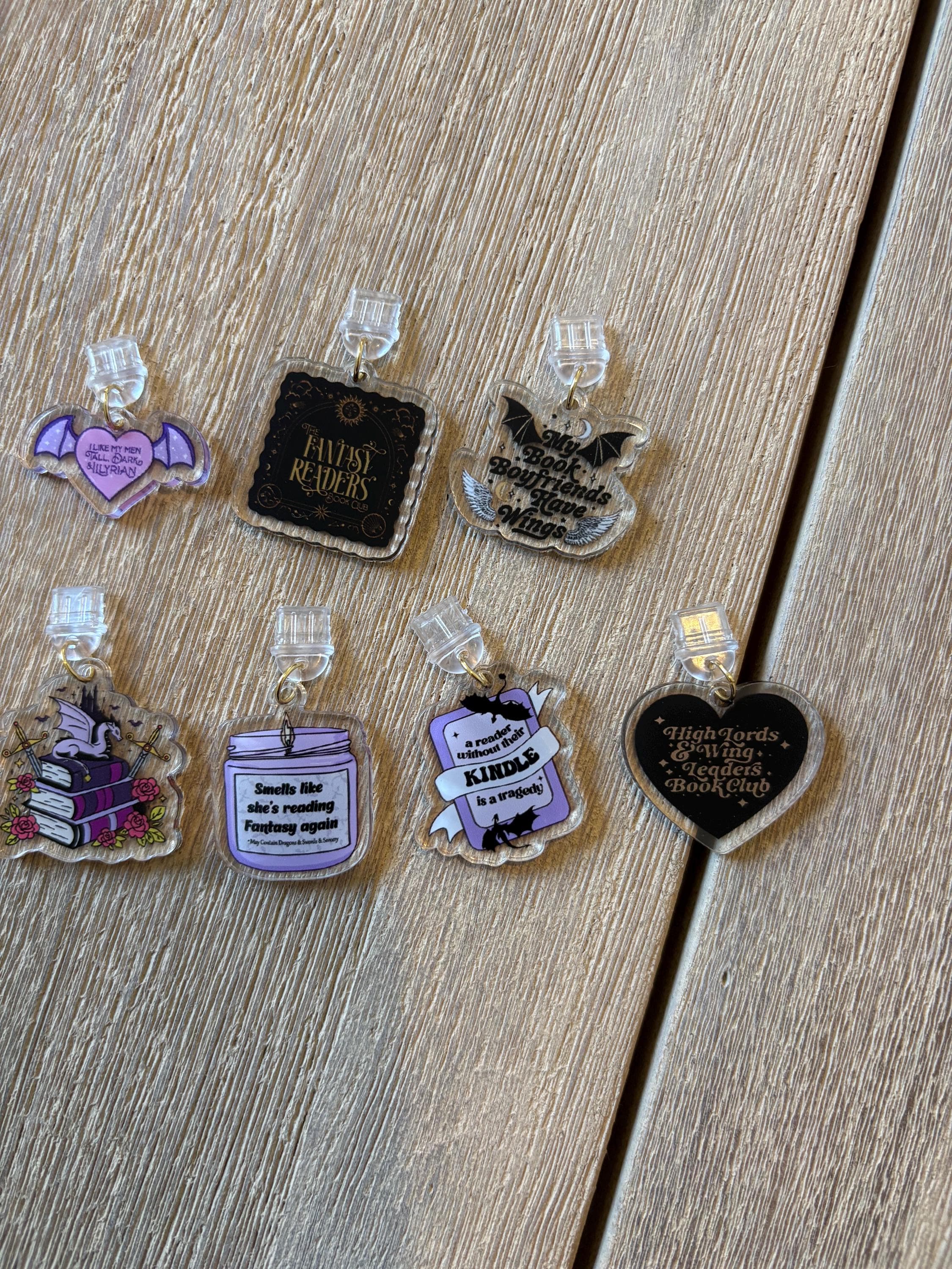 Fantasy Acylic Dust plug charms