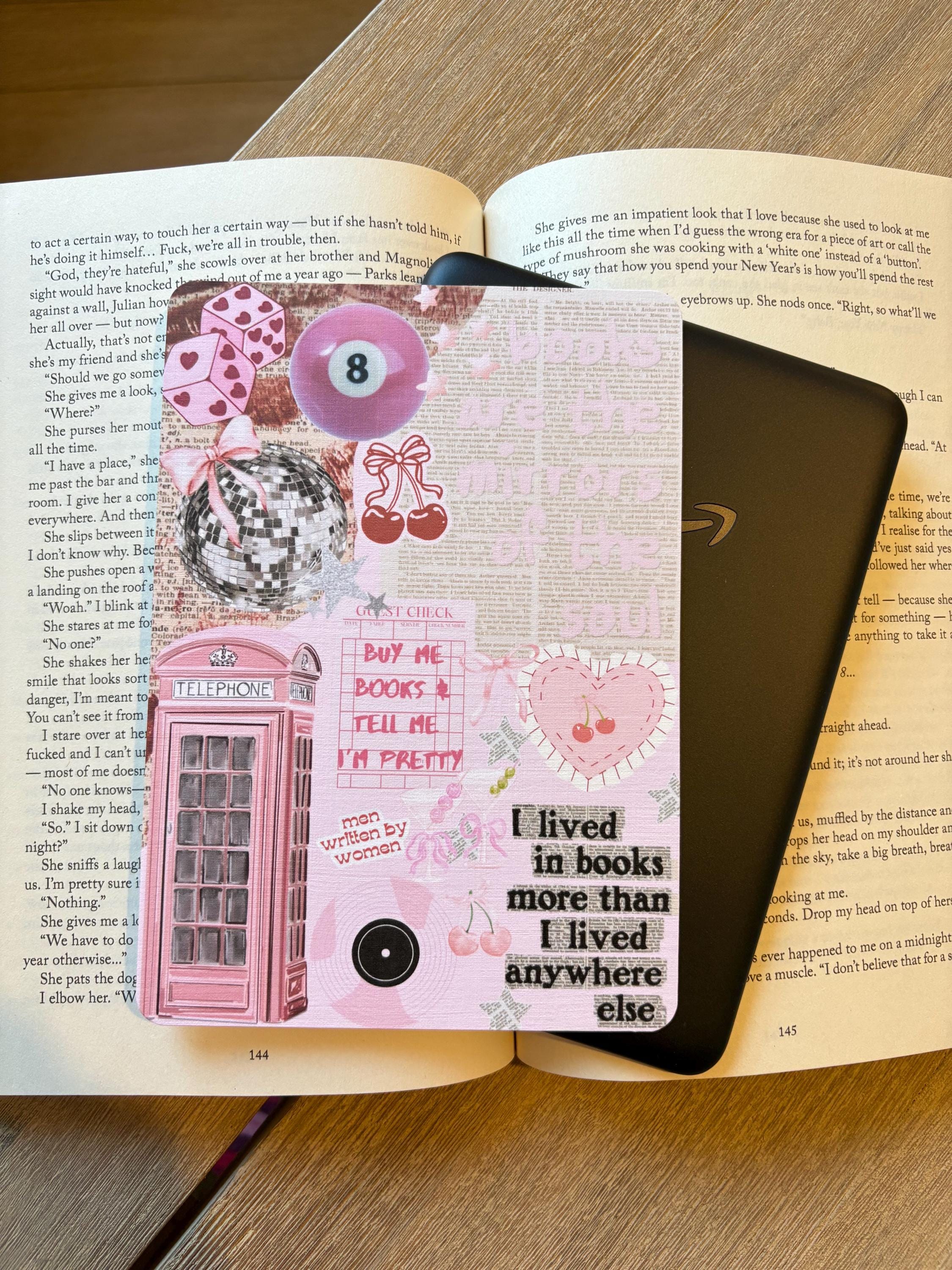 Pink inspired Kindle Insert