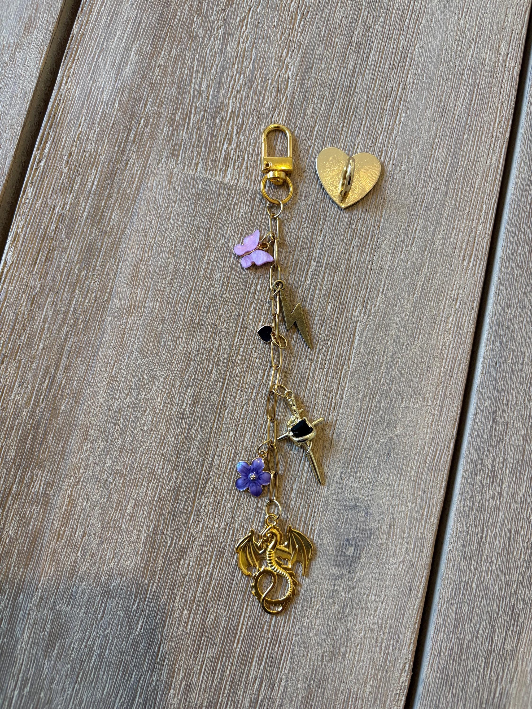 Fourth Wing Kindle Charm