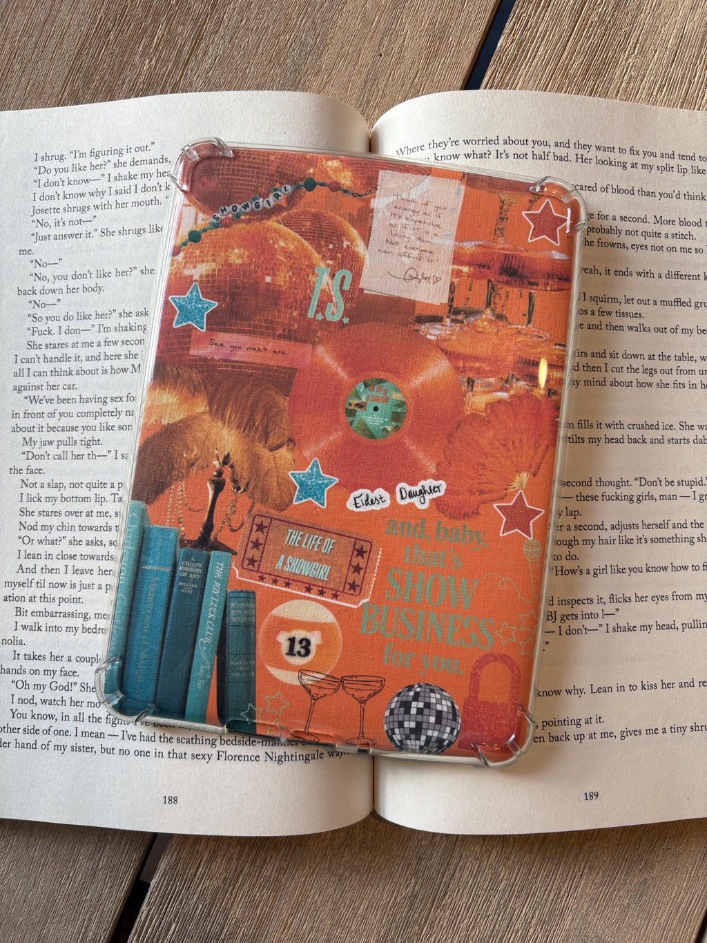 The Life Of a Showgirl Kindle Insert