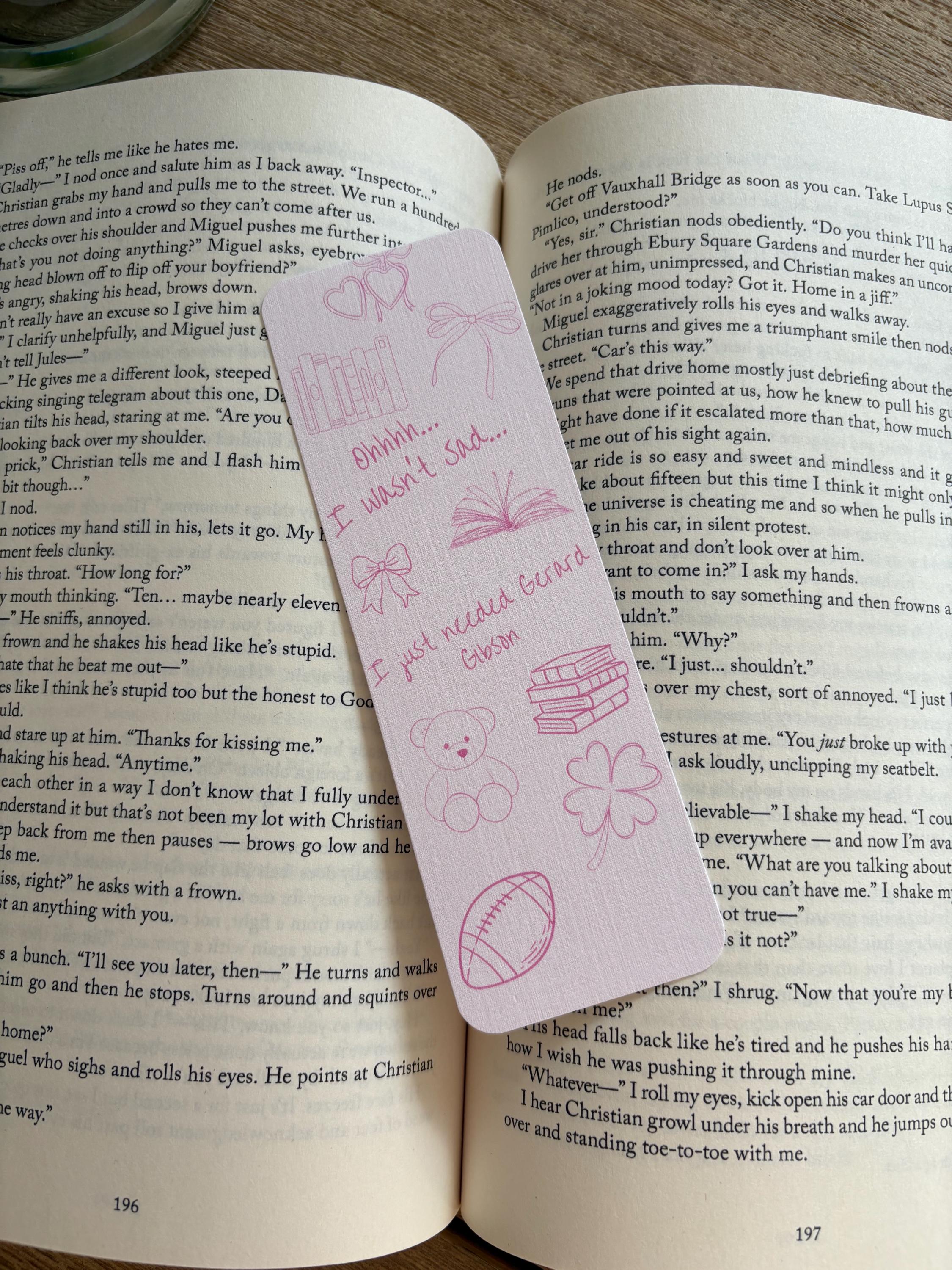 Book Boyfriend Bookmarks