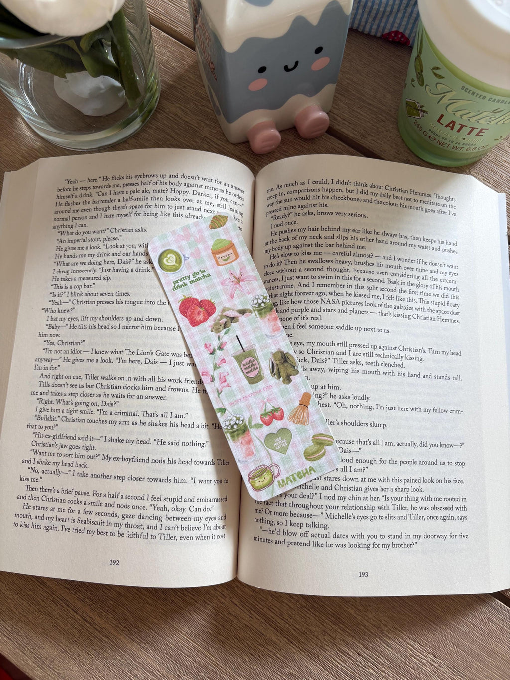 Matcha Theme Kindle Insert