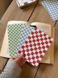 Checkered Kindle Inserts, checkered pattern Kindle Insert