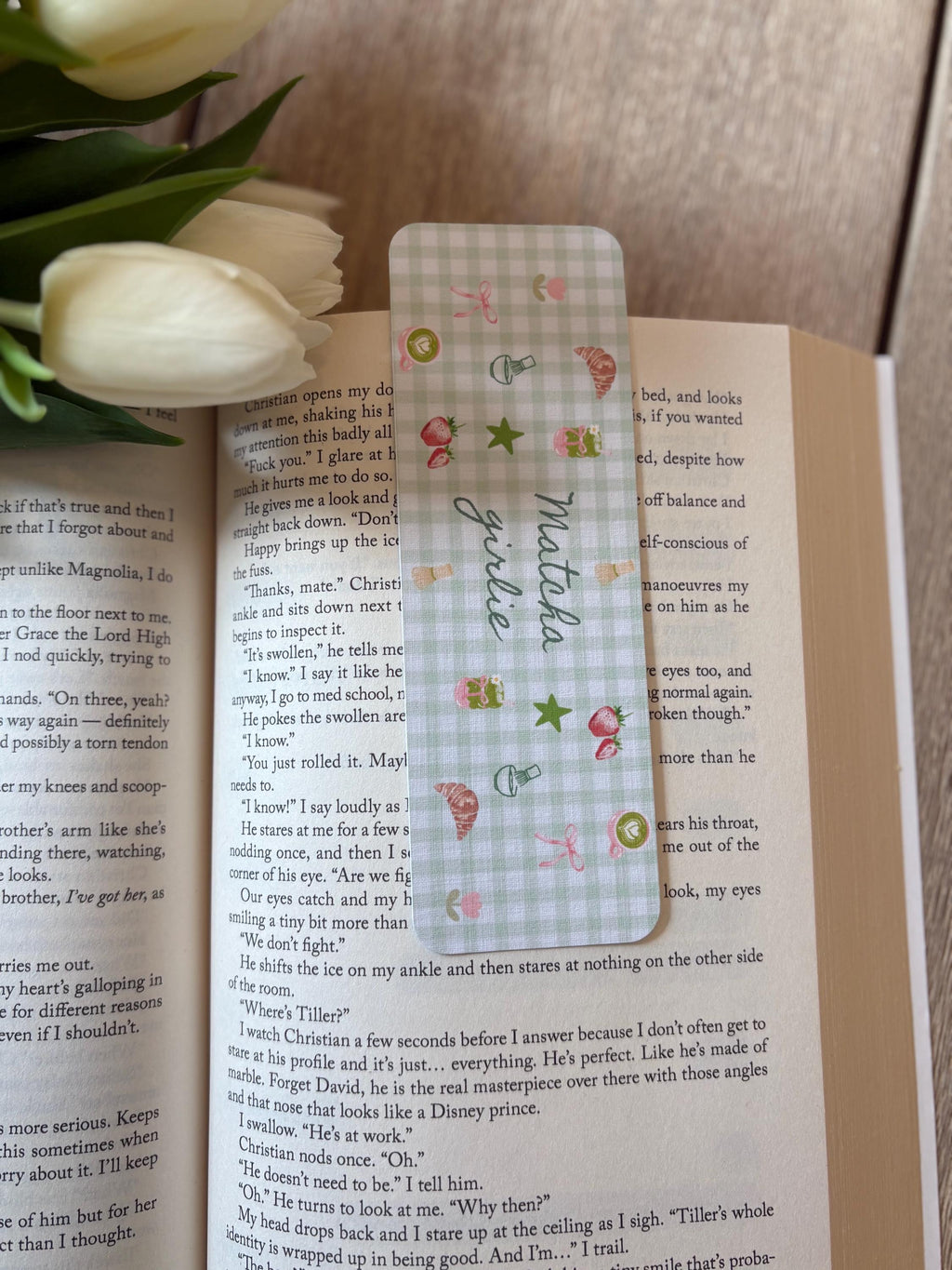 Matcha Girlie Bookmark