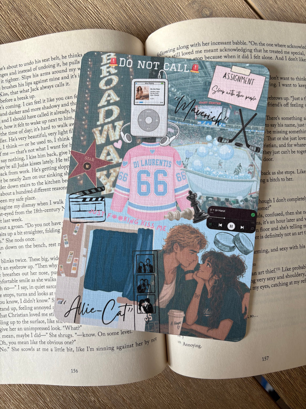 Off Campus The Score Kindle insert, Hockey Romance