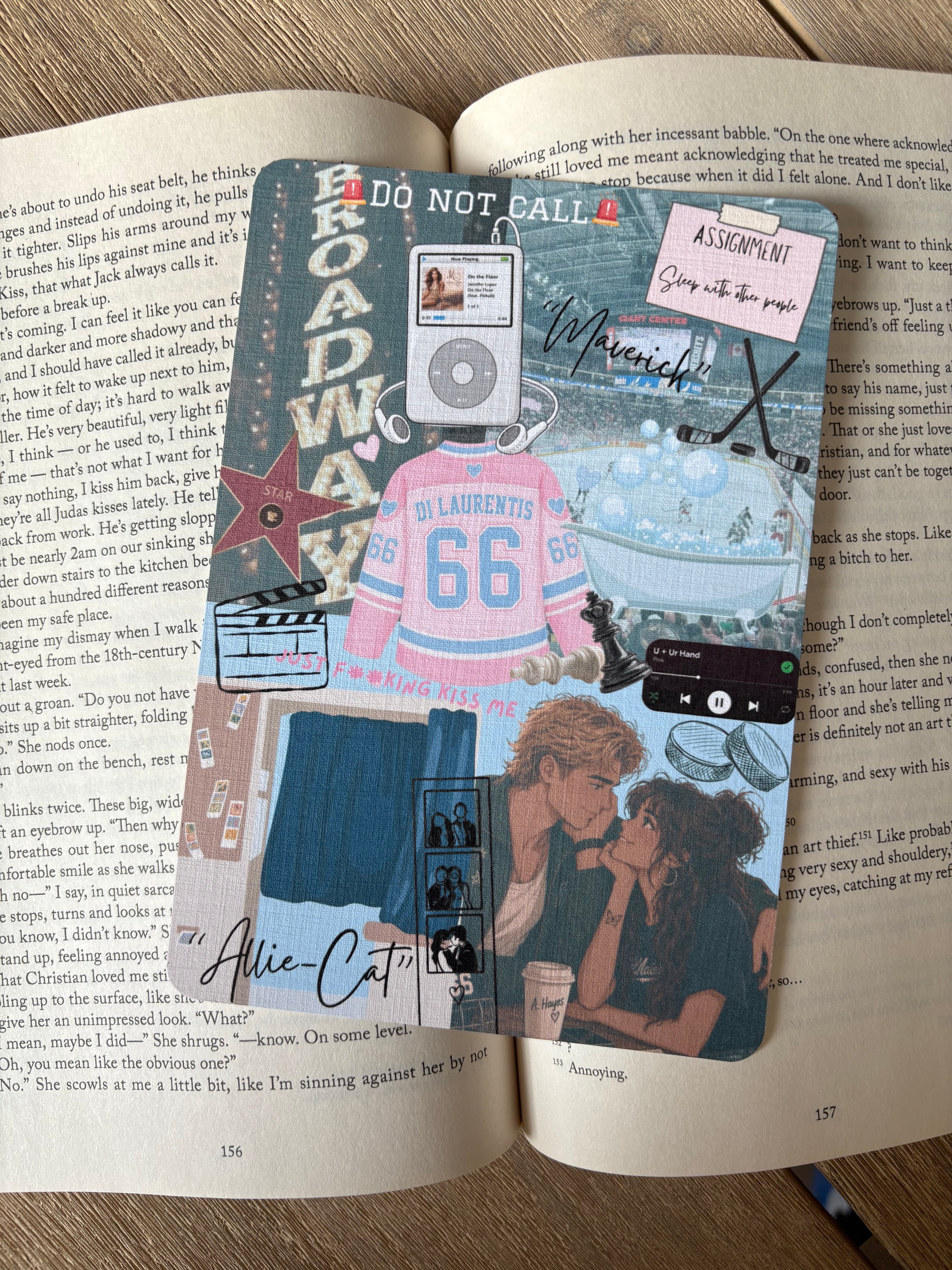 Off Campus The Score Kindle insert, Hockey Romance