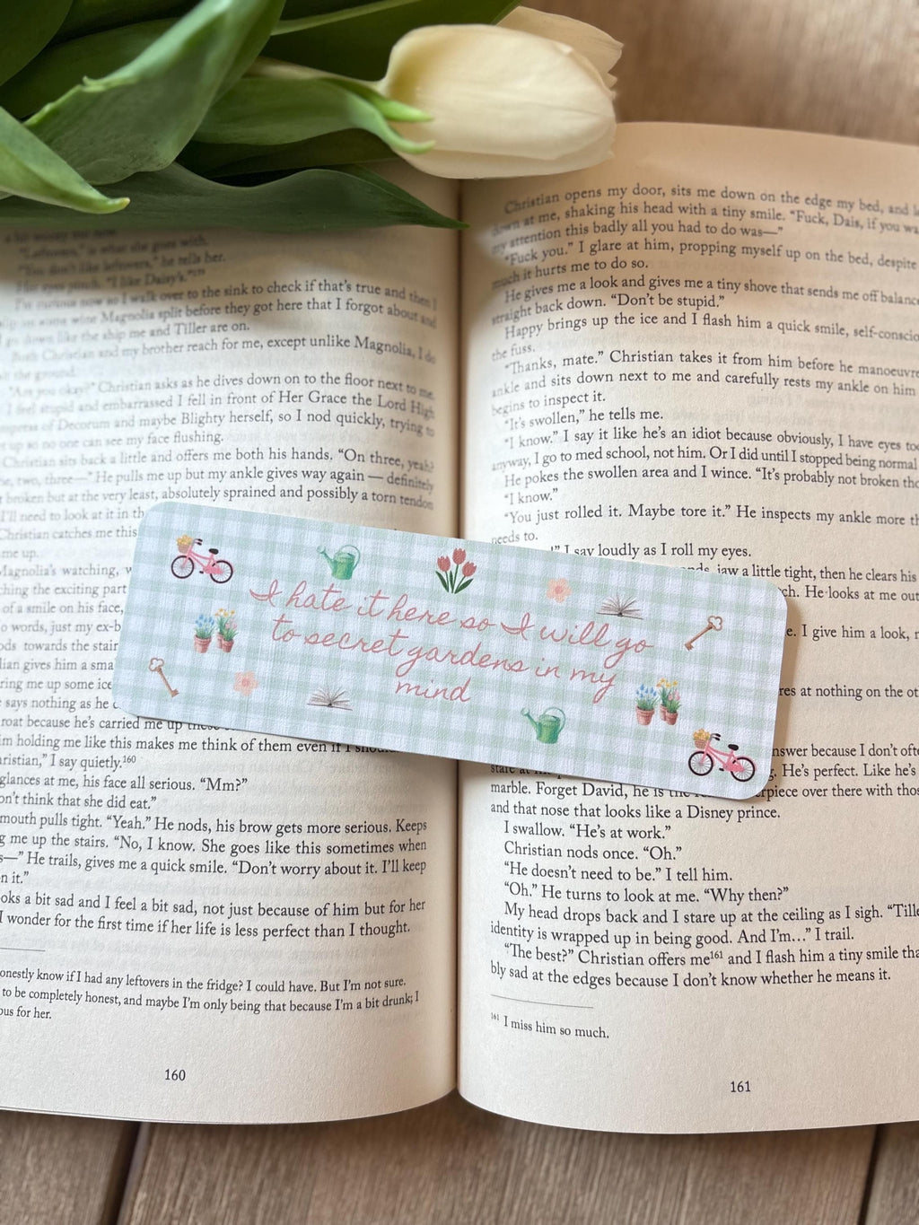 I Hate It here Bookmark, Secret Gardens in my mind bookmark