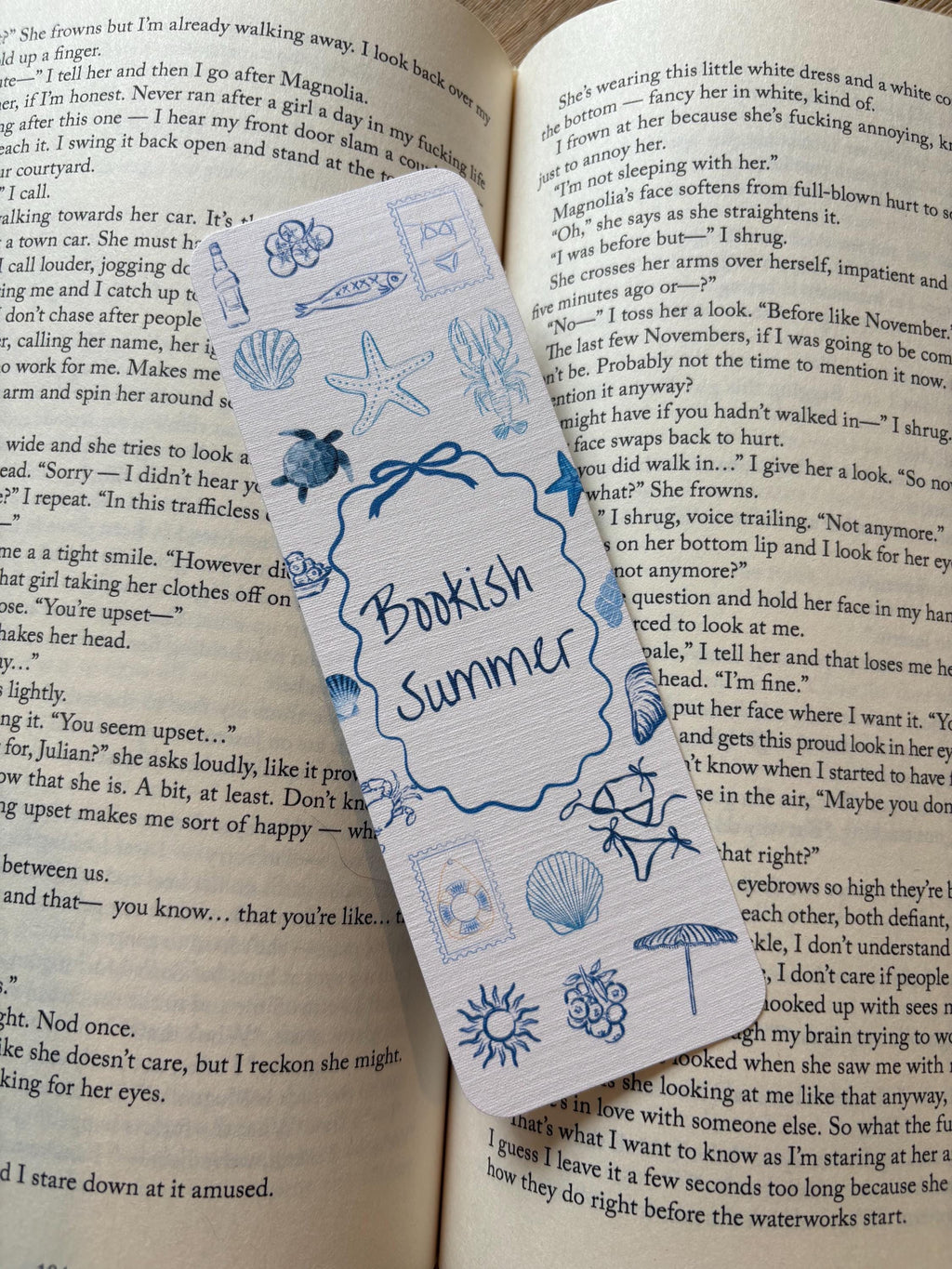 Bookish summer Bookmarks / in my summer romance era