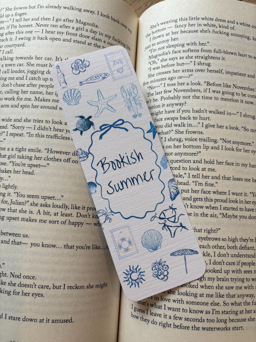 Bookish summer Bookmarks / in my summer romance era