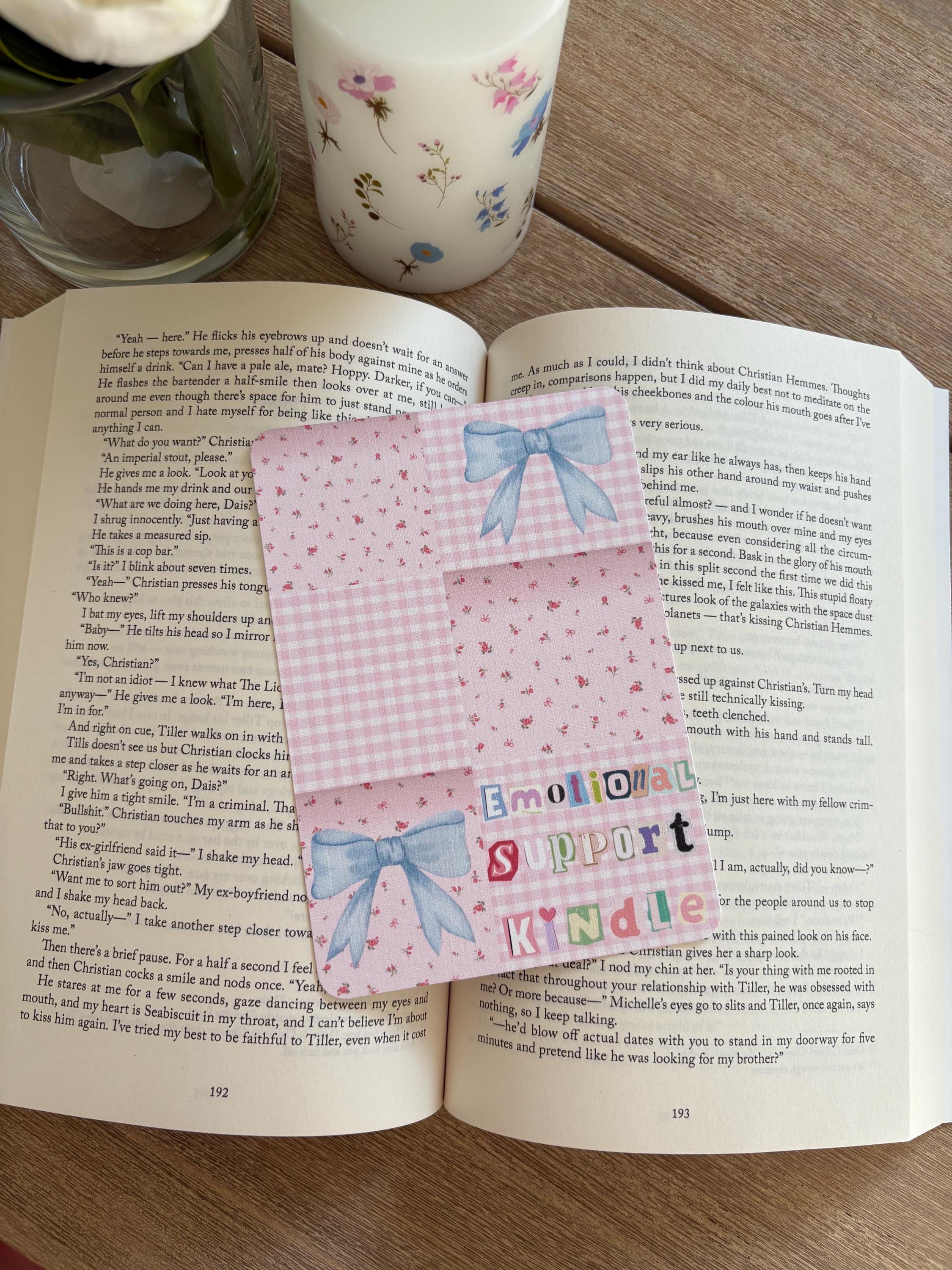 Floral Kindle Insert: Emotional Support Design