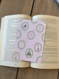 Pink and Green witchy Kindle insert