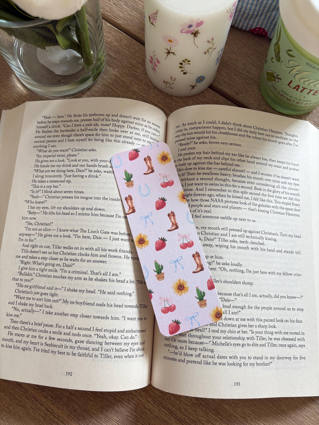 Cowboy but make it cute Kindle Insert & Bookmark