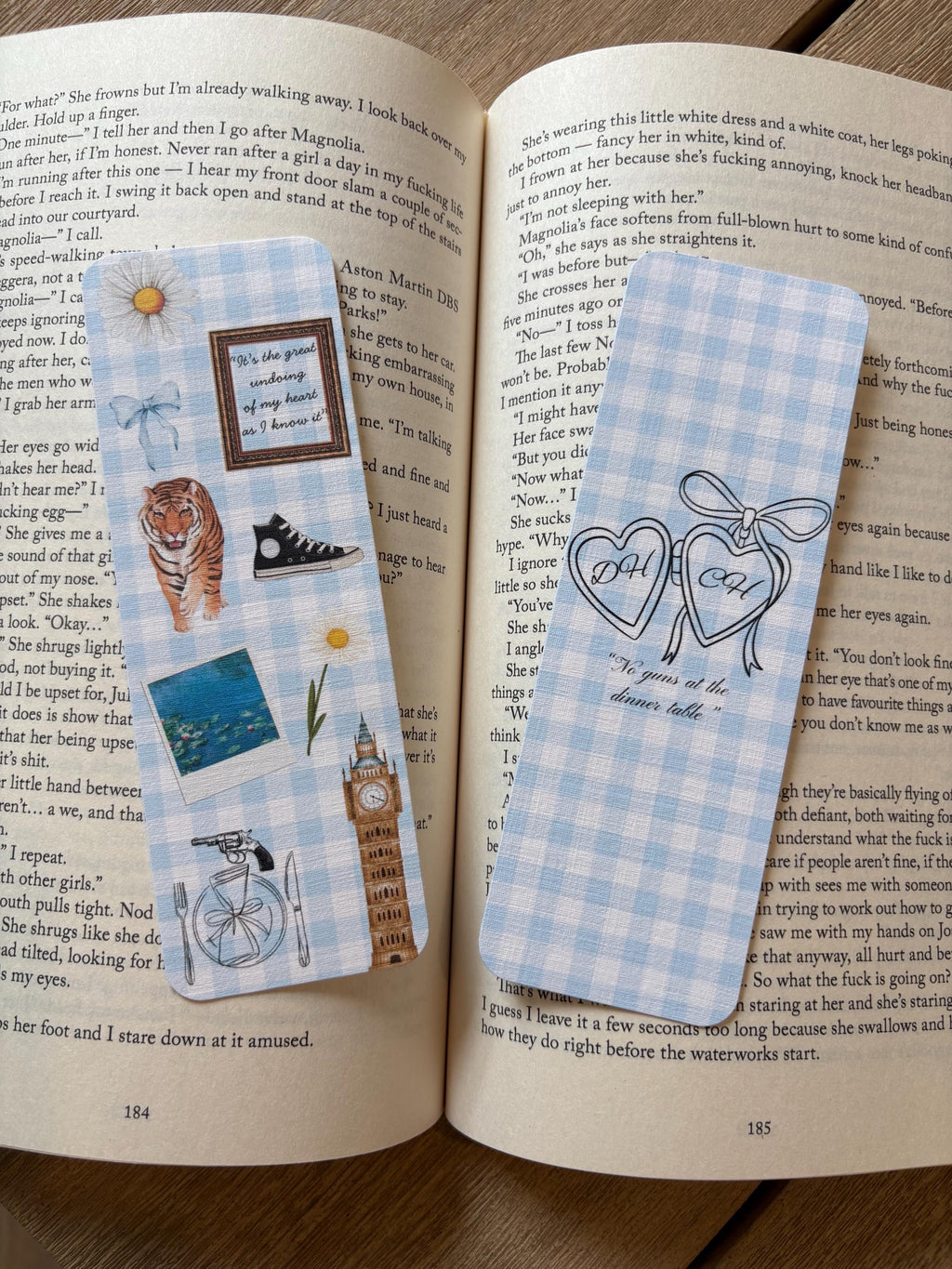 Magnolia Parks and Daisy Haites bookmarks