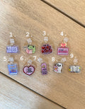 Bookish Acylic Dust plug charms