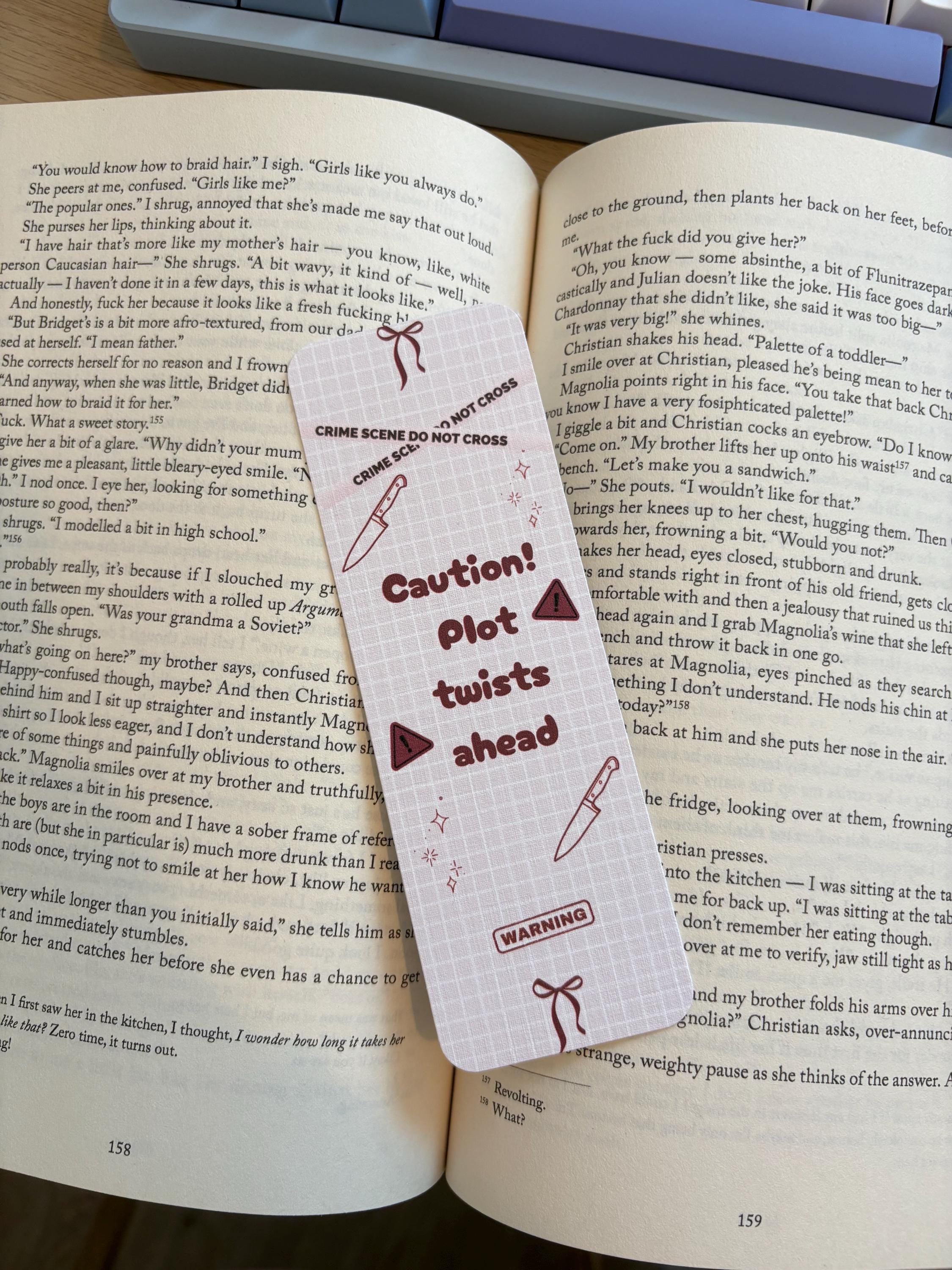 Thriller bookmarks / Thriller & Mystery bookmark