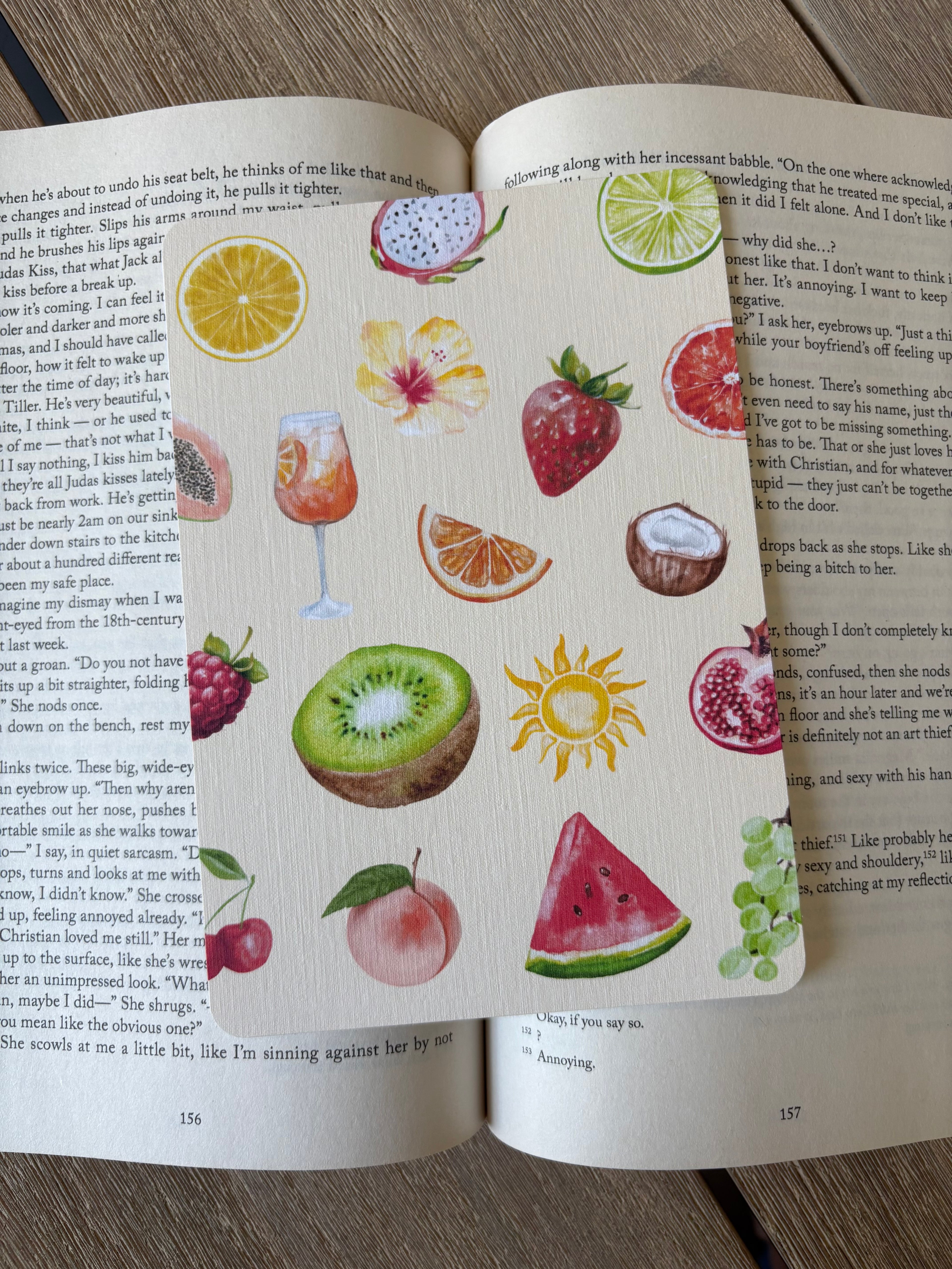 Summer Fruit Theme Kindle Insert