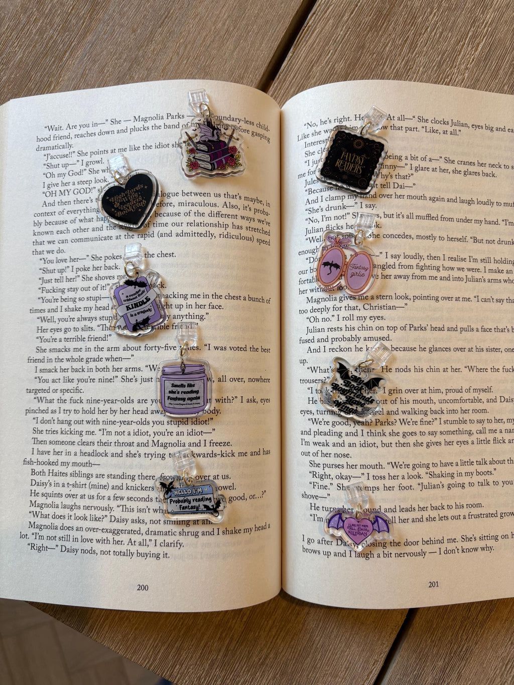Fantasy Acylic Dust plug charms