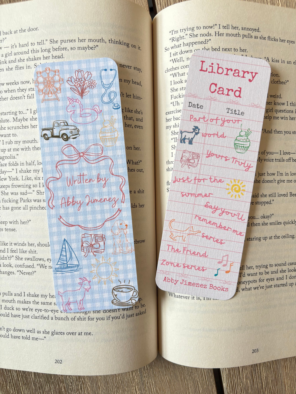 Abby Jimenez Bookmarks