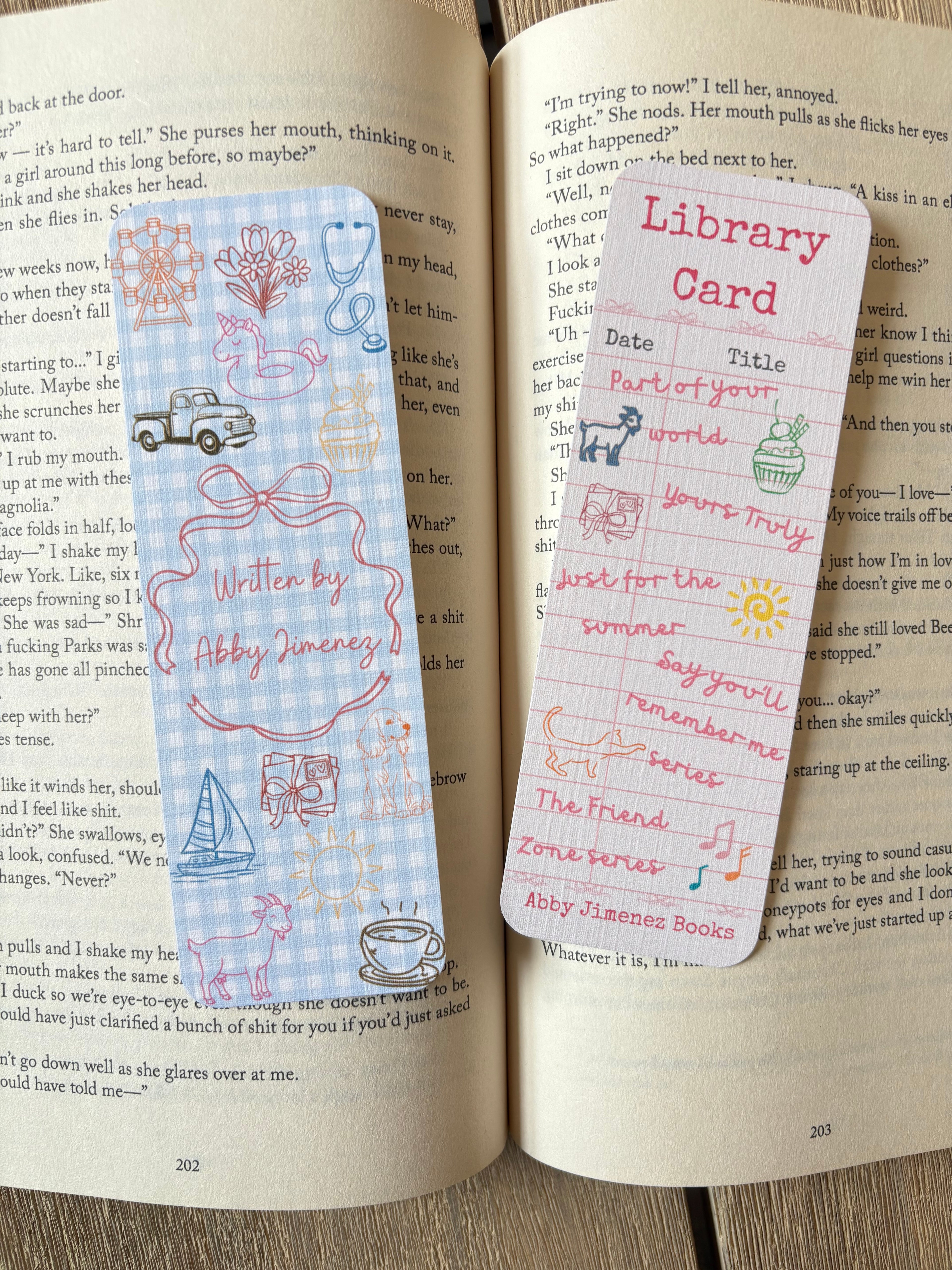 Abby Jimenez Bookmarks