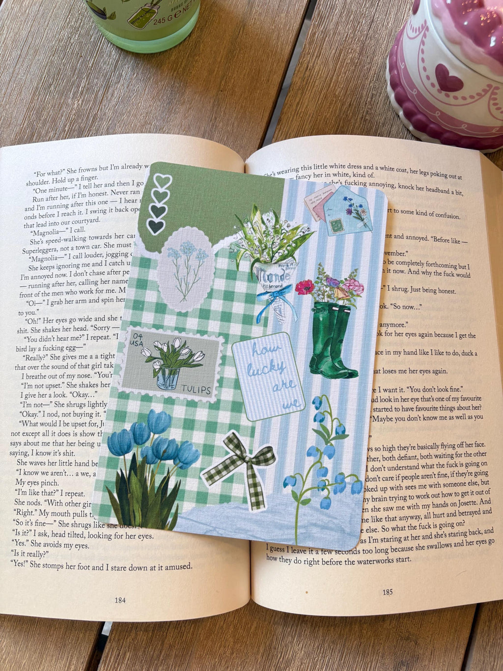 Green Spring Kindle Insert
