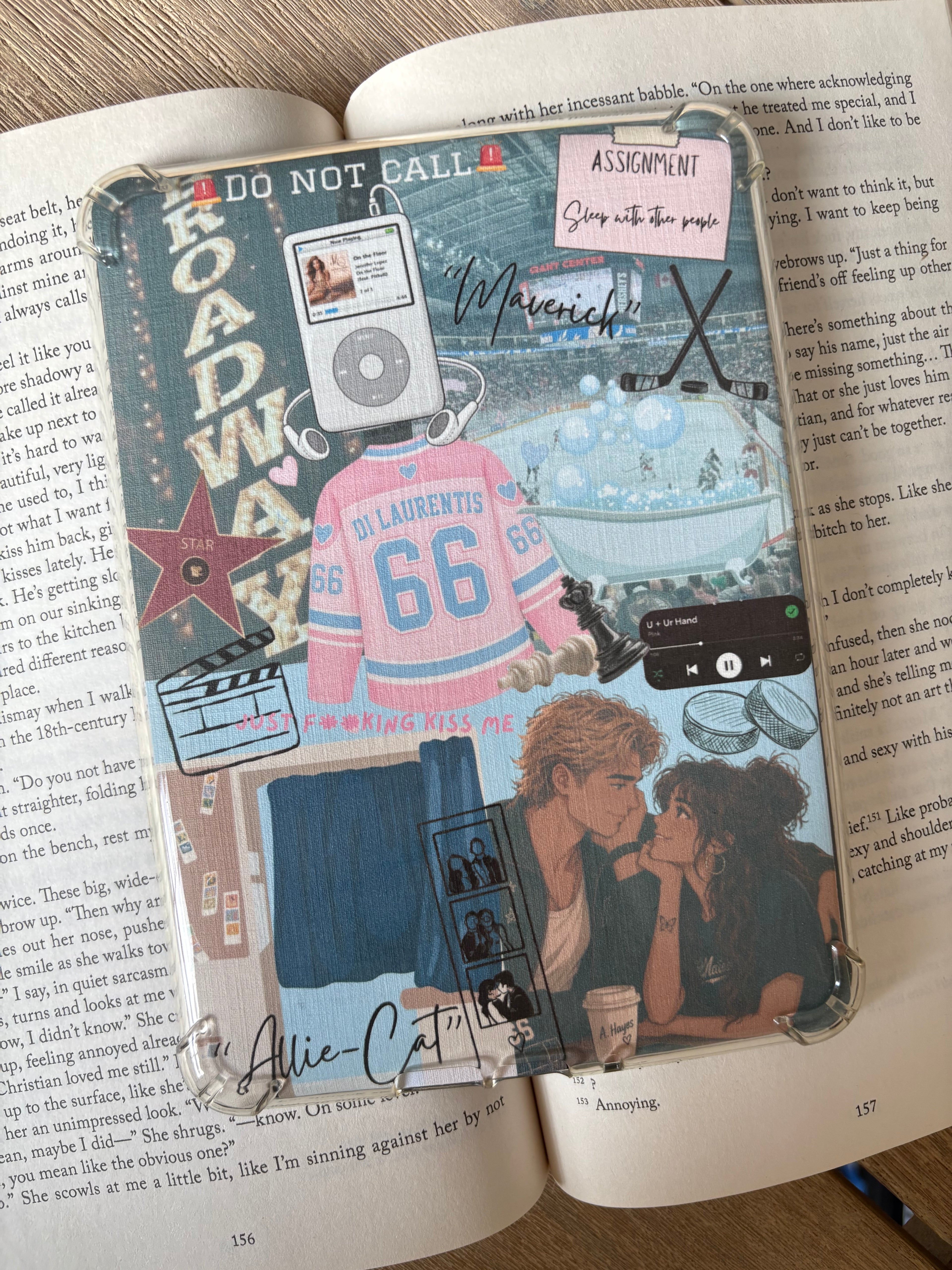 Off Campus The Score Kindle insert, Hockey Romance