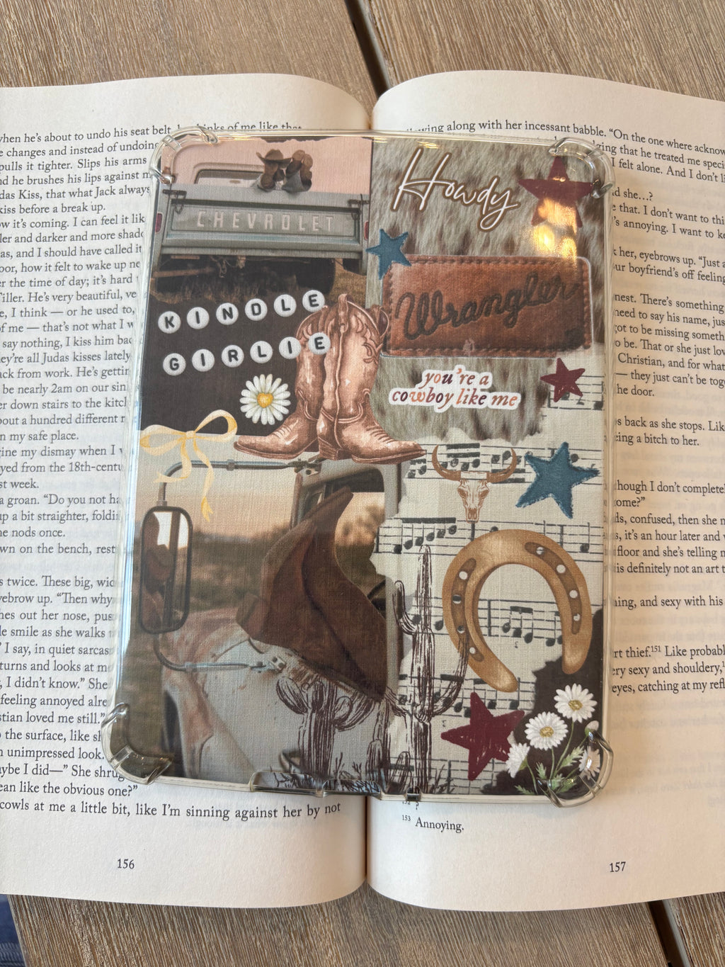 Cowboy Western Kindle Insert