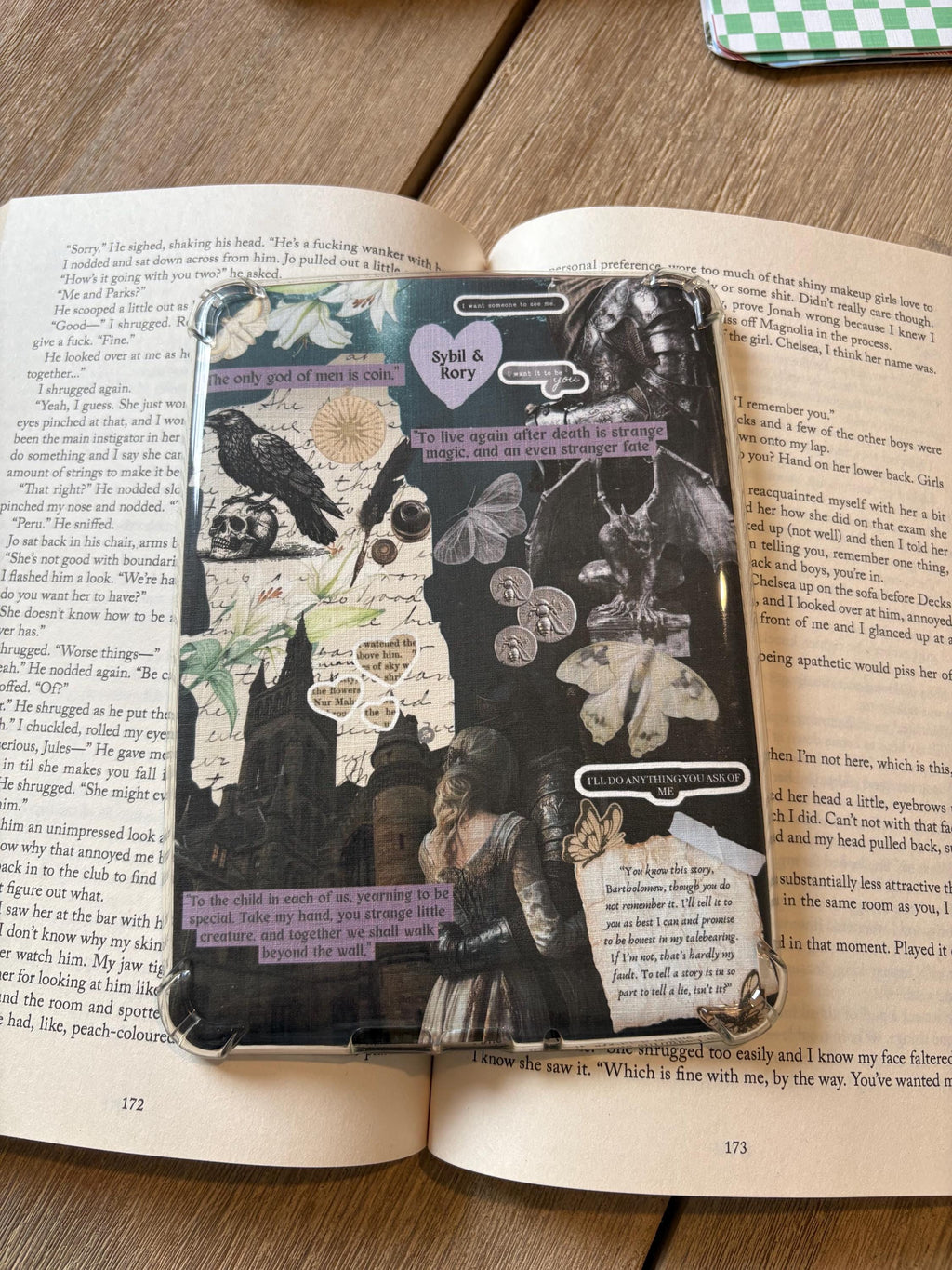 The Knight and the Moth Kindle insert