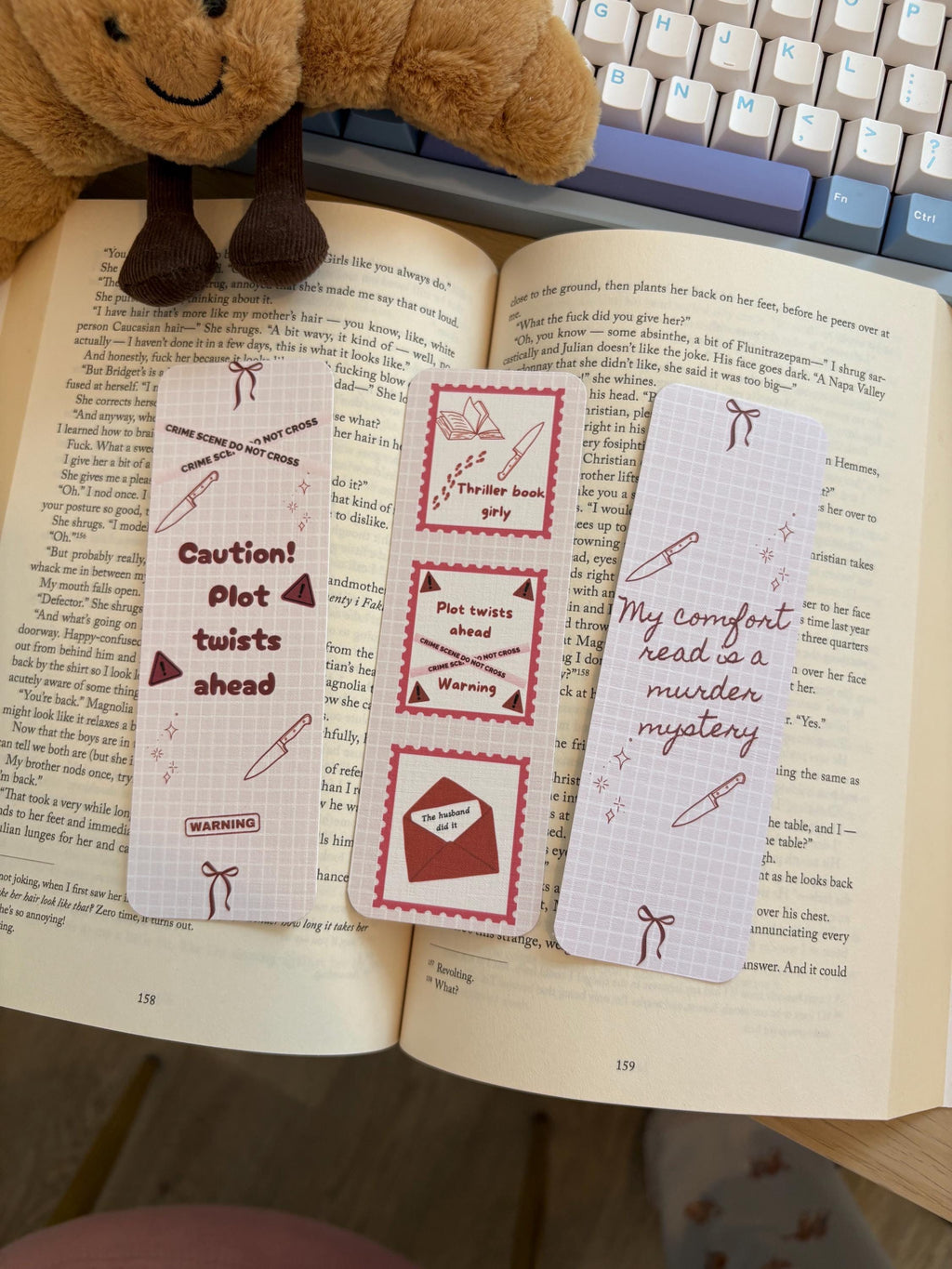 Thriller bookmarks / Thriller & Mystery bookmark