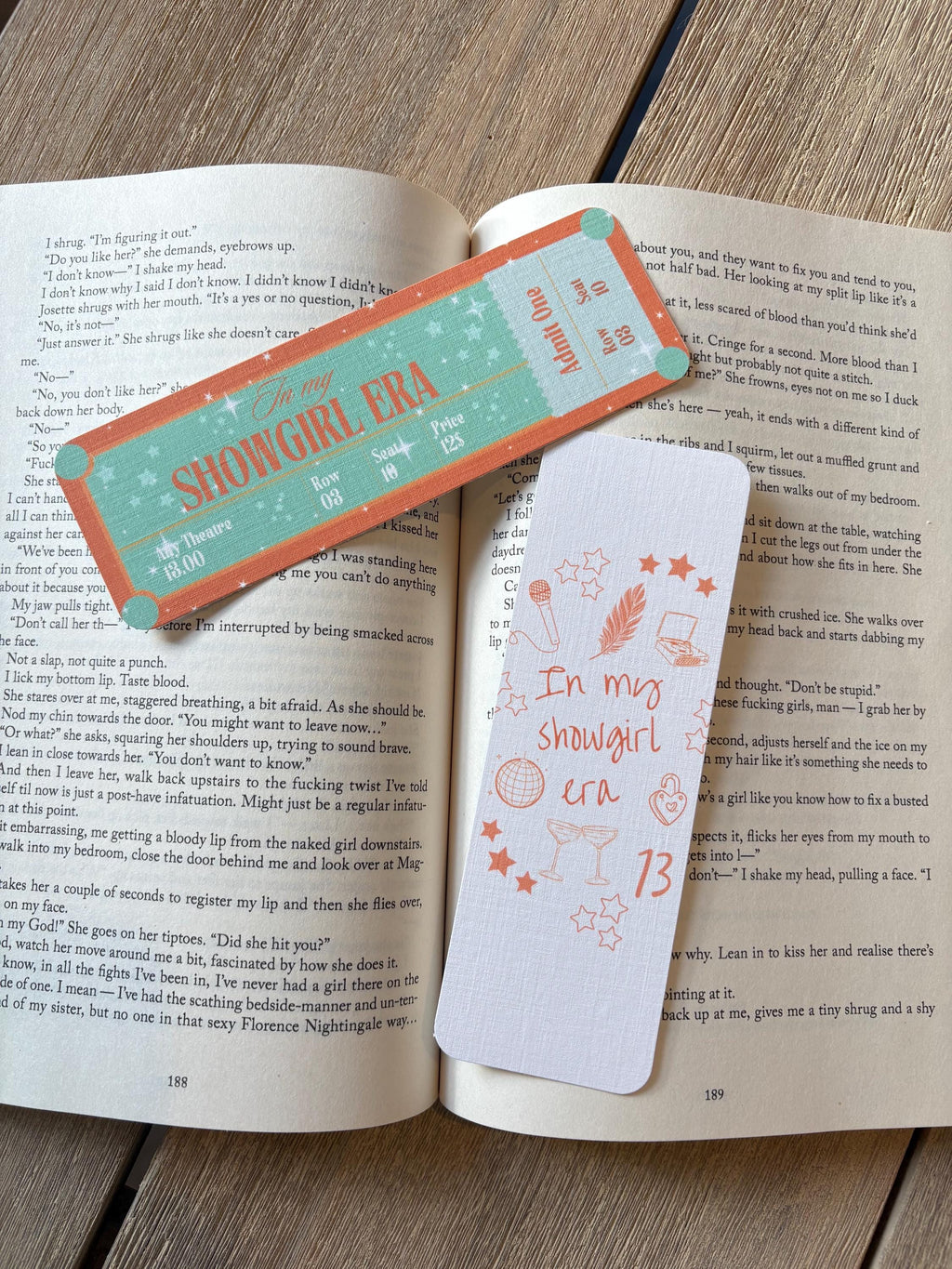 The Life Of a Showgirl Bookmarks