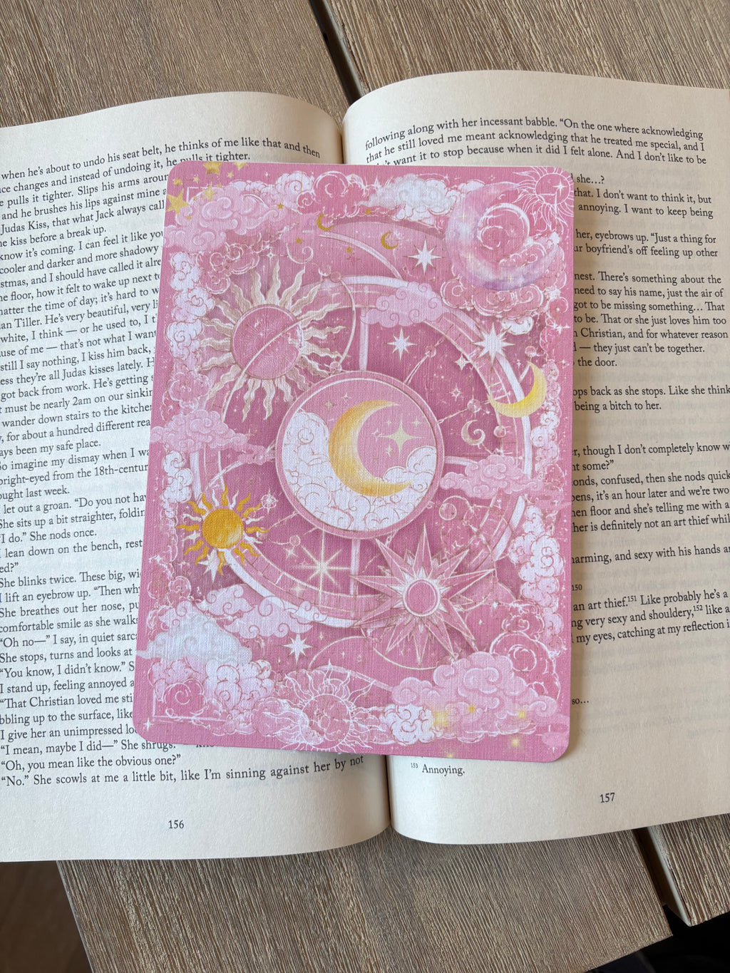 Pink, Blue, Purple Celestial Kindle Insert