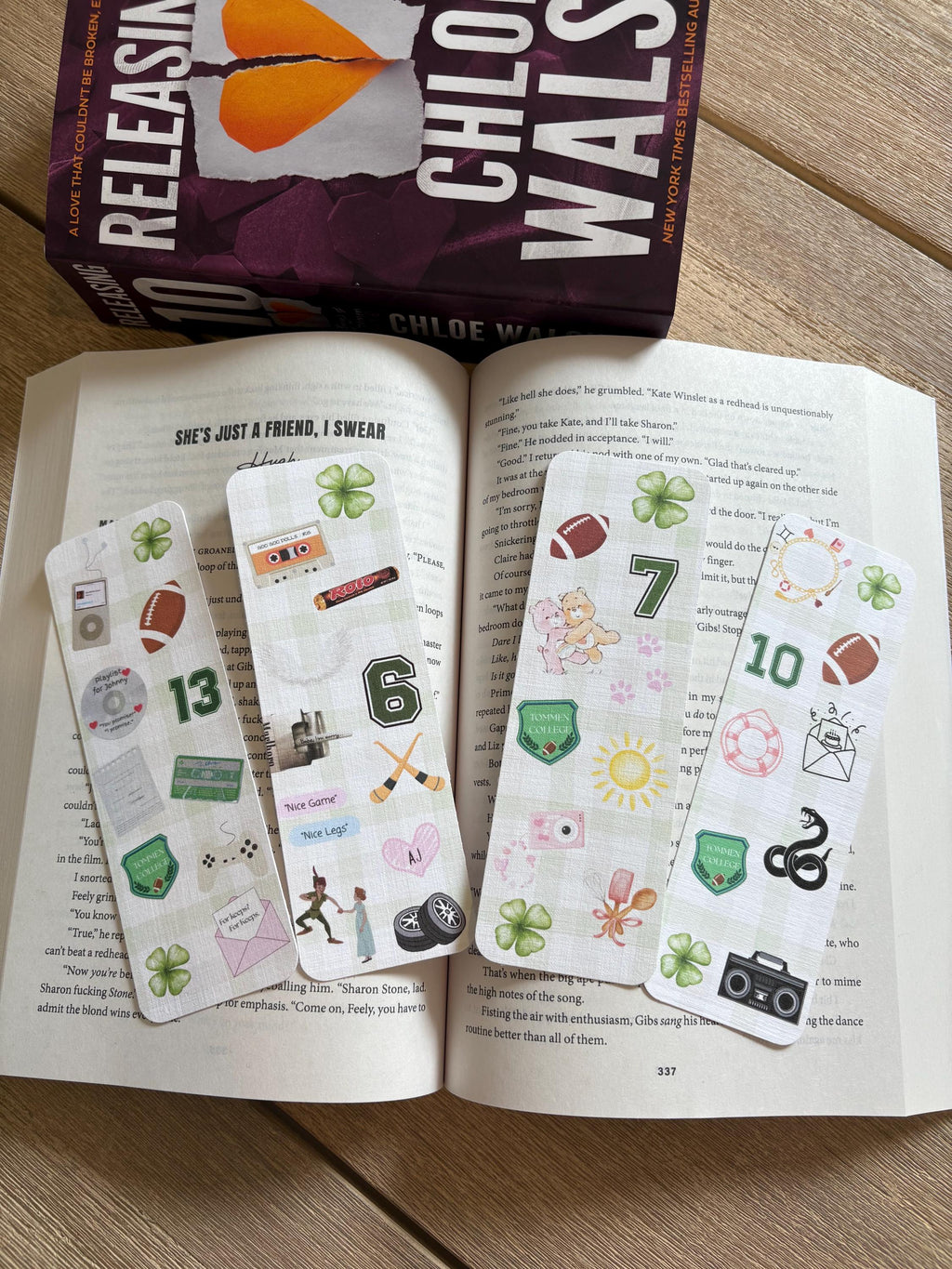 Boys Of Tommen Series Theme Bookmarks