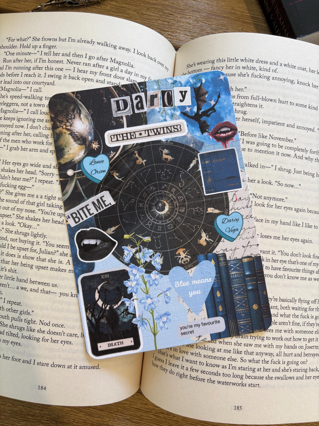 Zodiac Academy series Kindle Inserts, Tory and Darcy Kindle Inserts