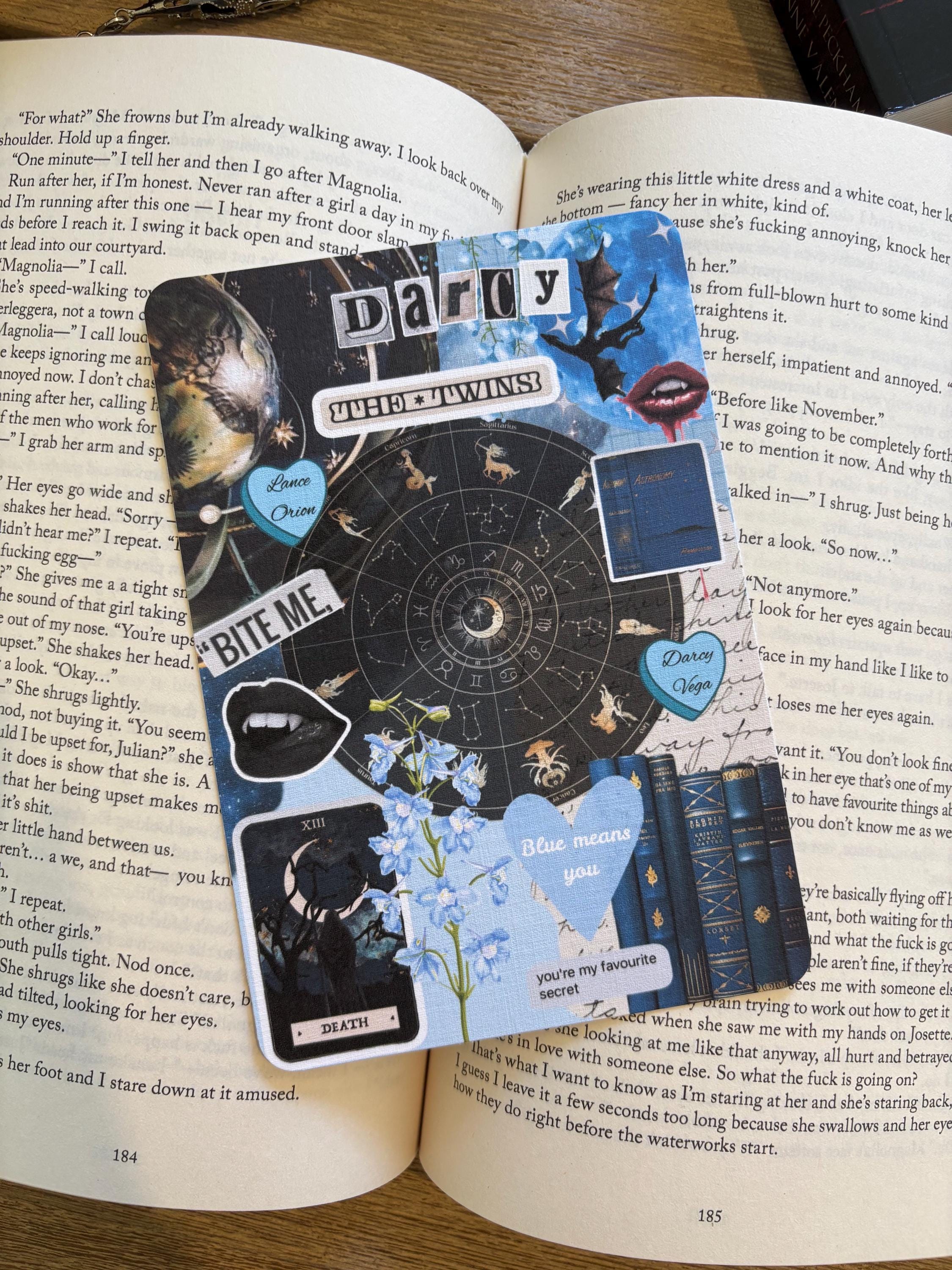 Zodiac Academy series Kindle Inserts, Tory and Darcy Kindle Inserts