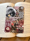 Red aesthetic Kindle Insert - Leopard print