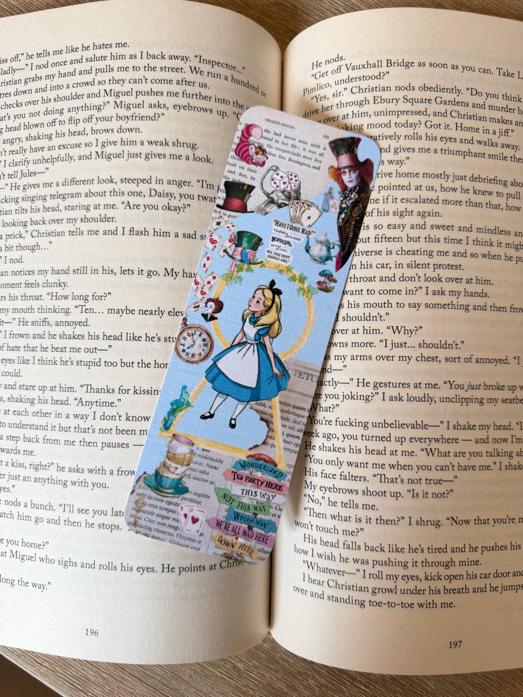 Alice in Wonderland Bookmark