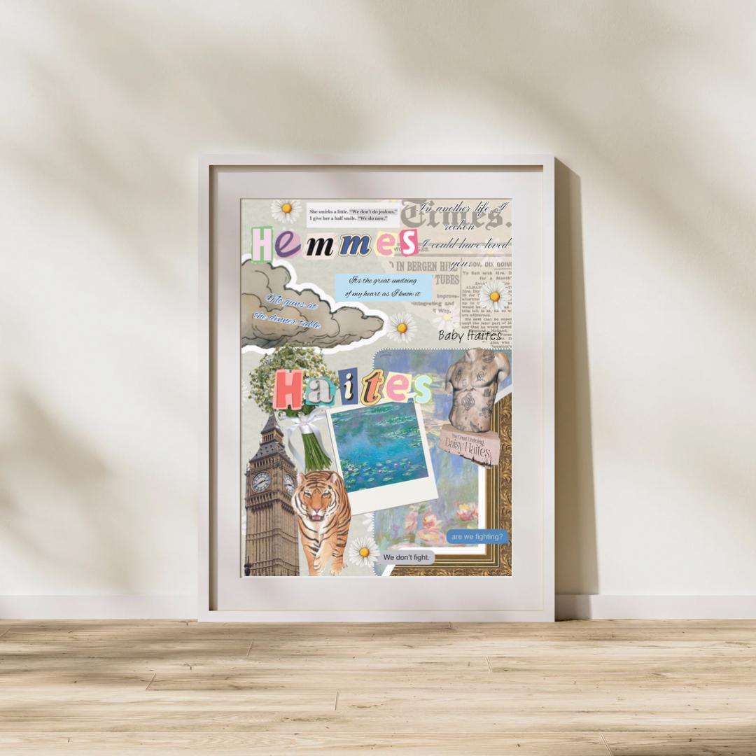 Magnolia Parks Art Print: Bookish Decor, Daisy Haites Universe
