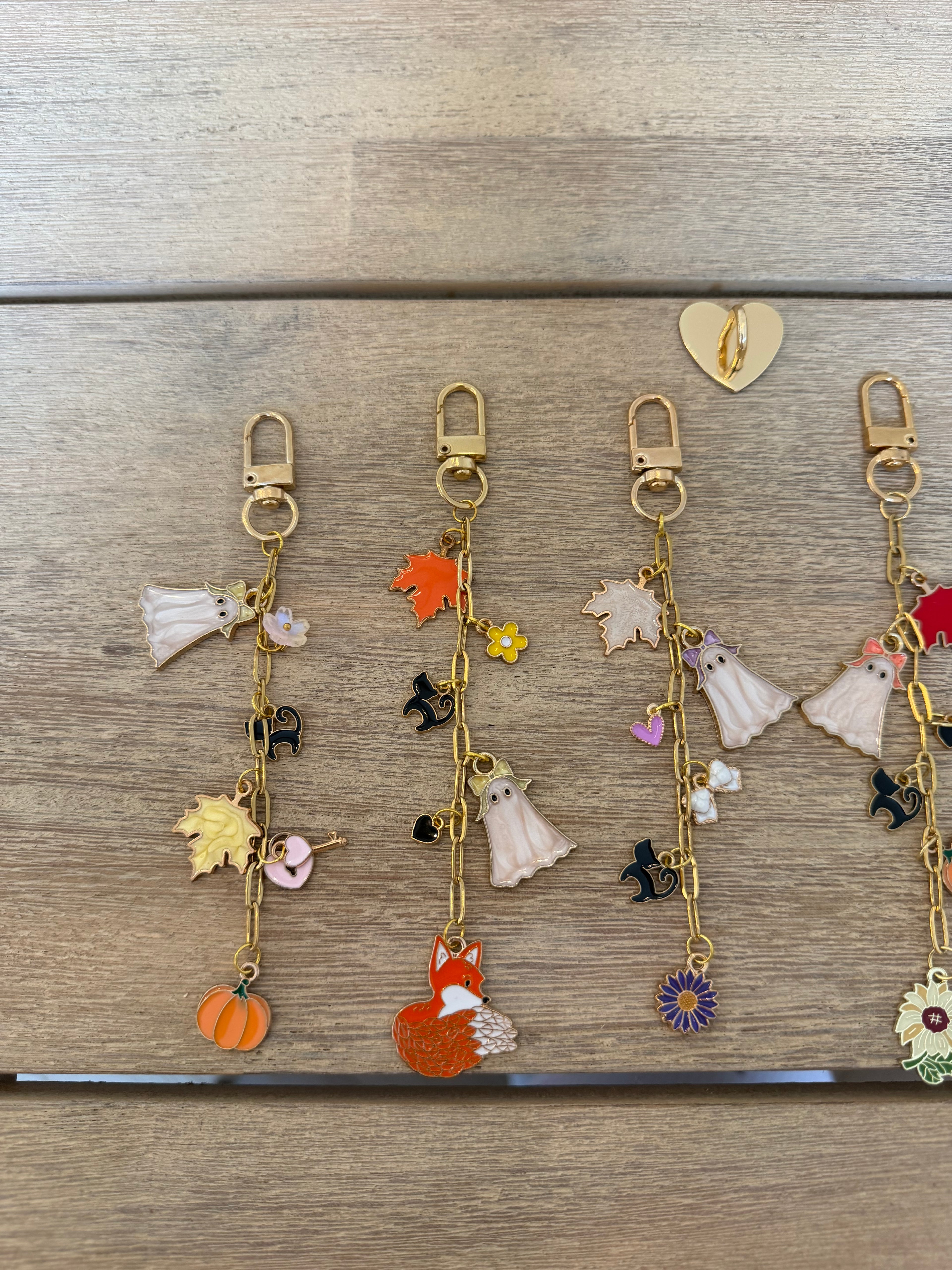 Autumn Ghost Kindle Charms