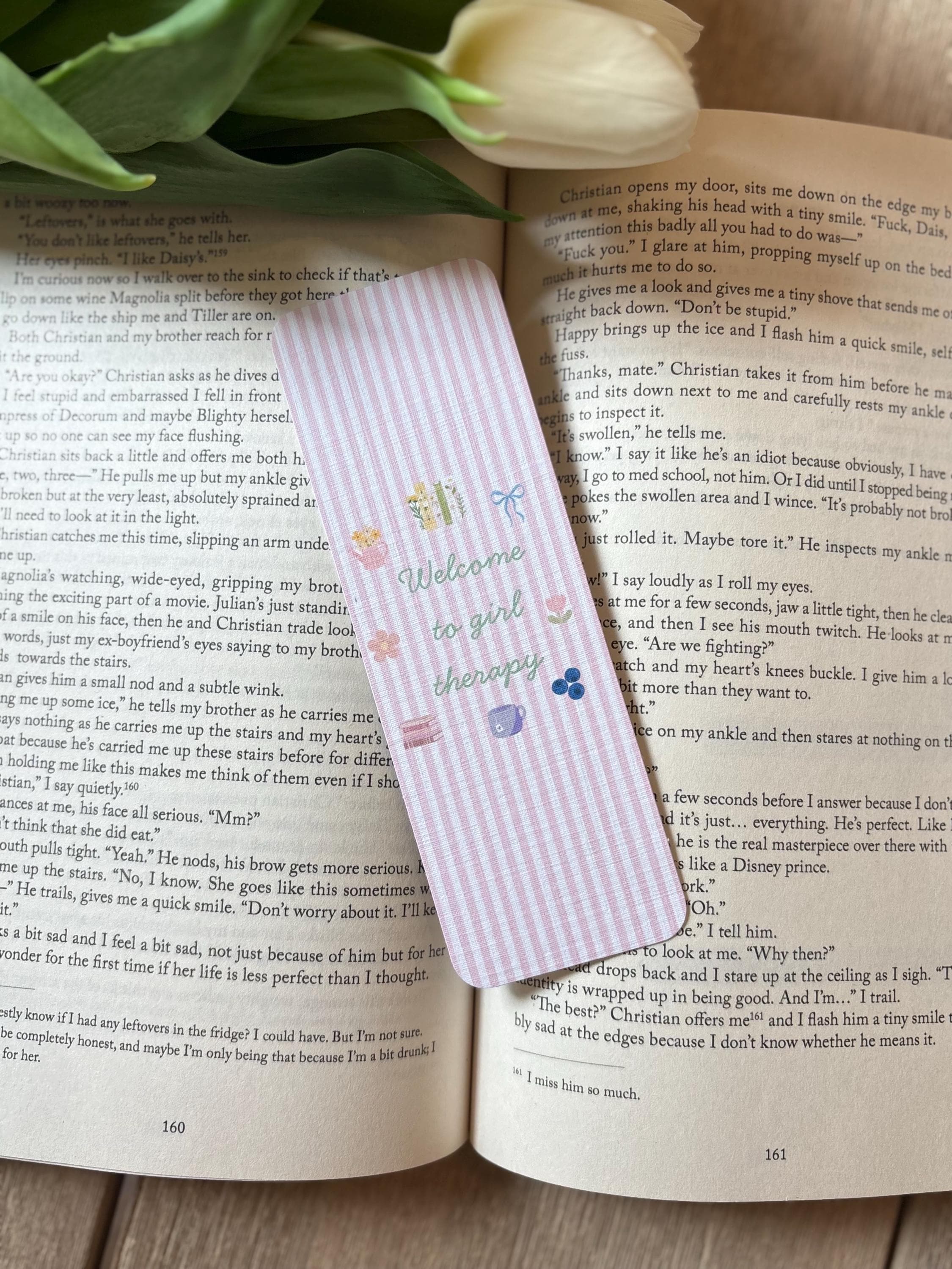 Girl therapy Aesthetic Bookmark