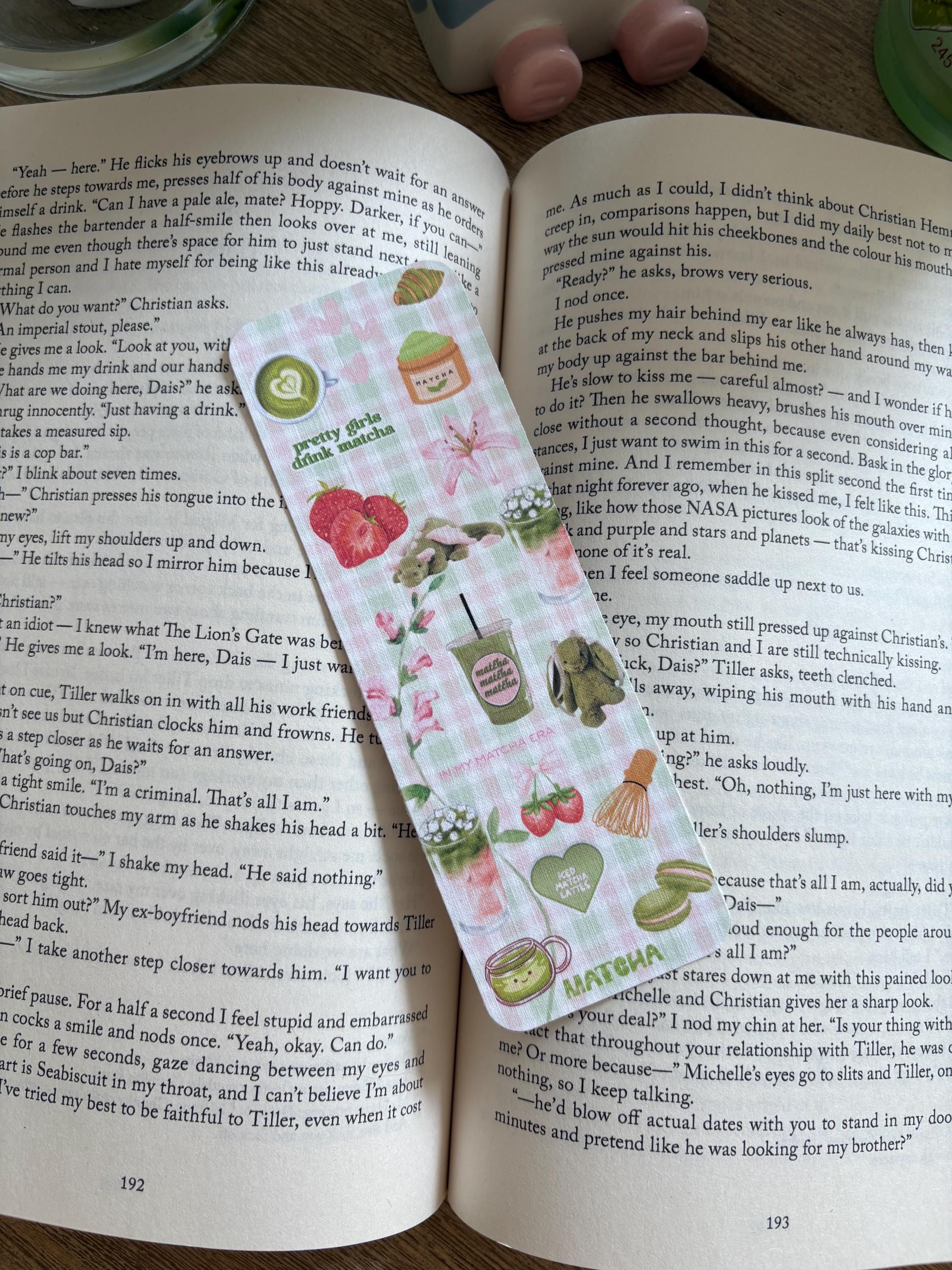 Matcha Theme Kindle Insert
