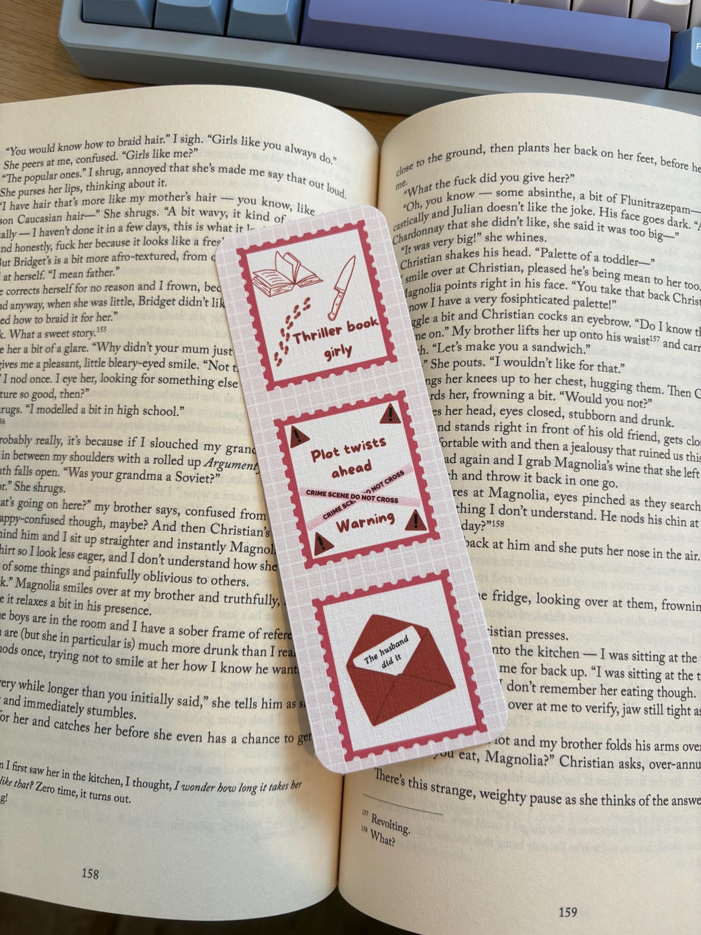 Thriller bookmarks / Thriller & Mystery bookmark