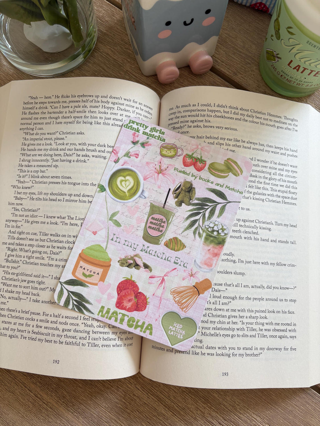 Matcha Theme Kindle Insert