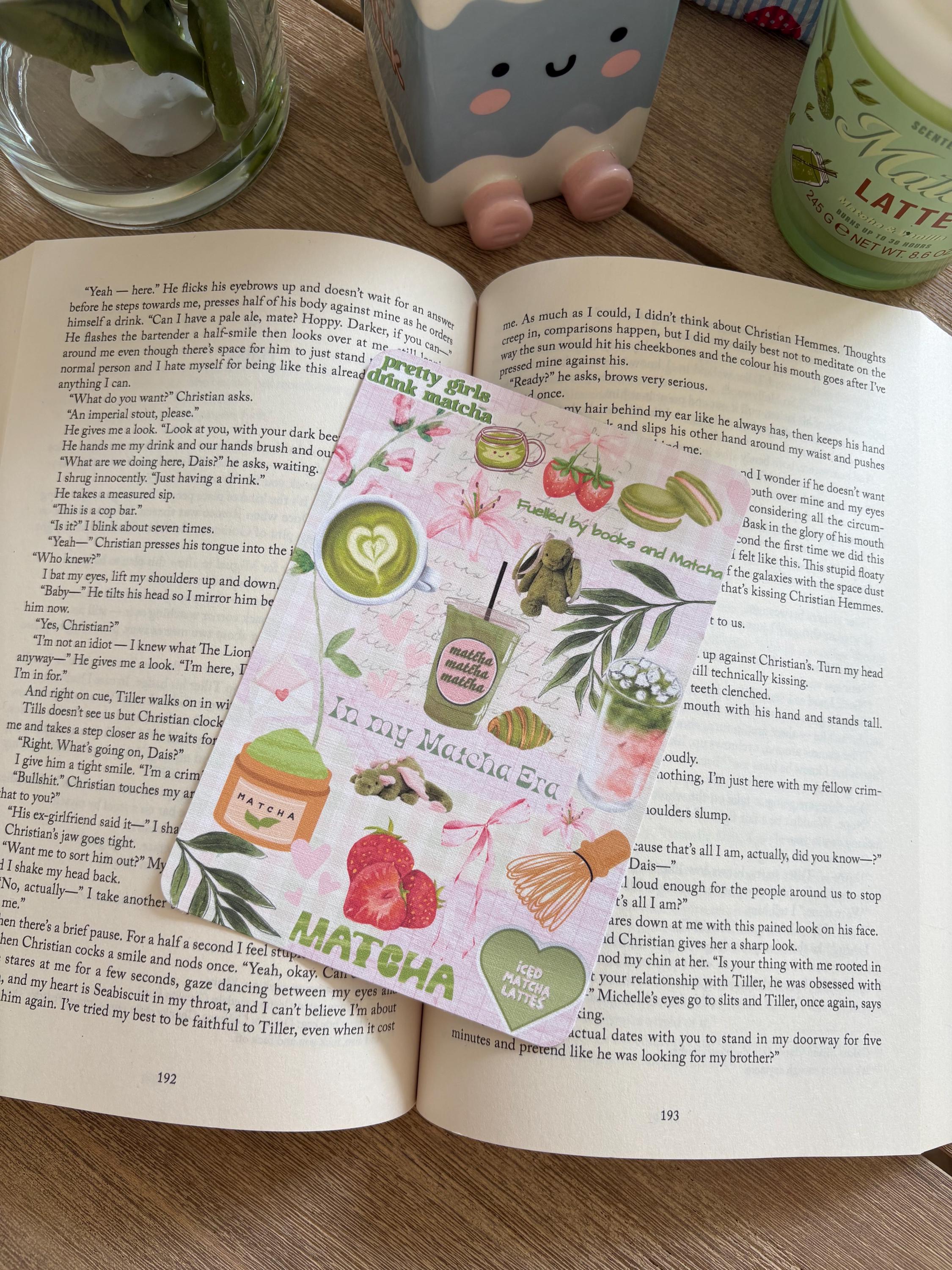 Matcha Theme Kindle Insert