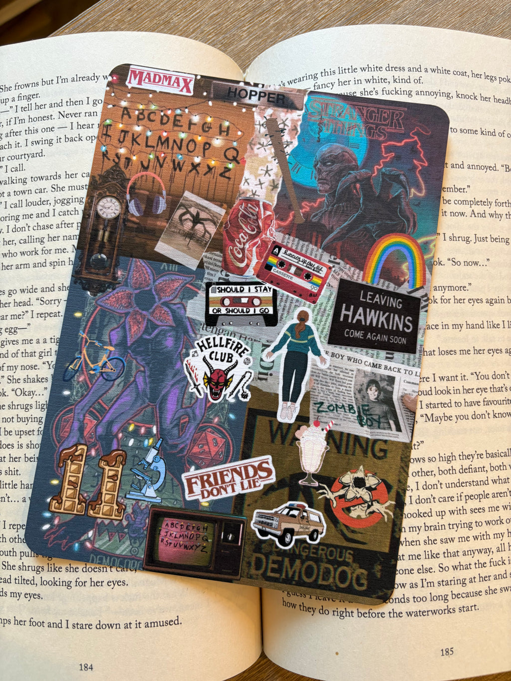 Stranger Things Kindle Insert