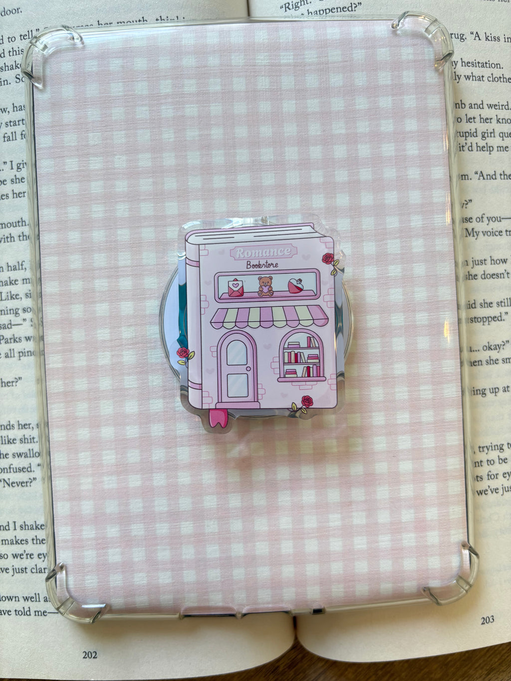 Romance Bookstore Kindle Grip