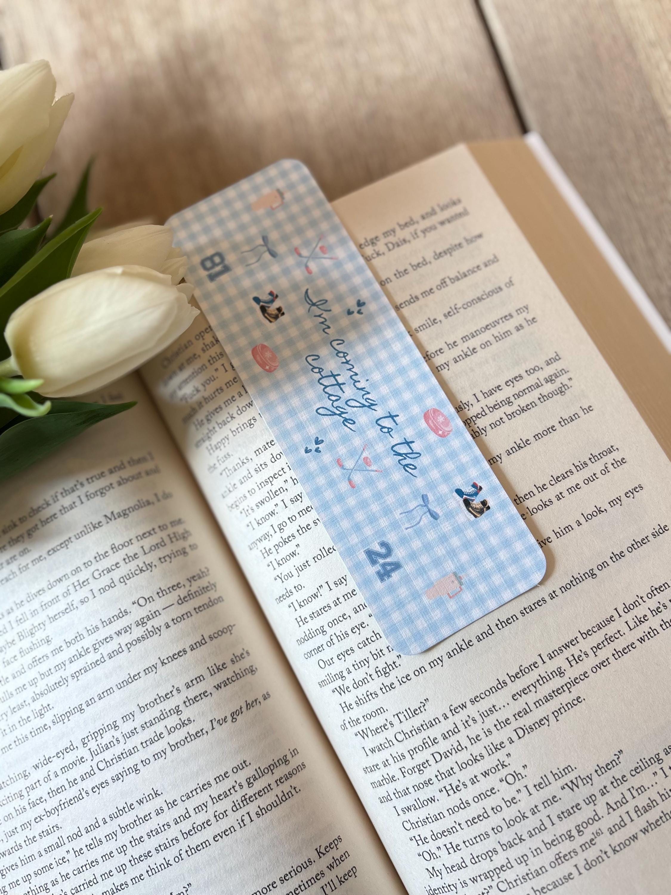 Heated Rival Inspired bookmark, I’m coming to the cottage